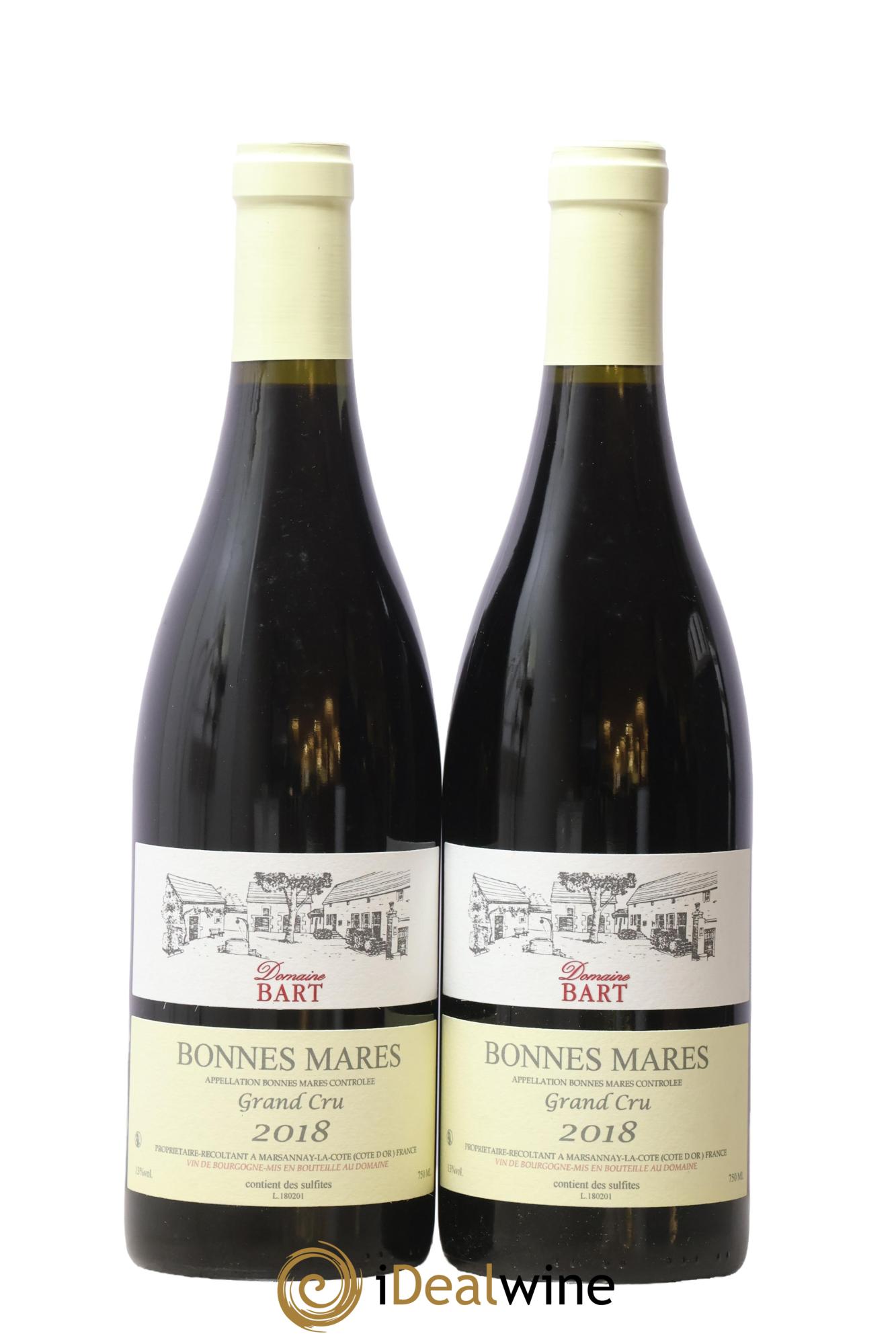 Bonnes-Mares Grand Cru Bart (Domaine) 2018 - Lot de 2 bouteilles - 0