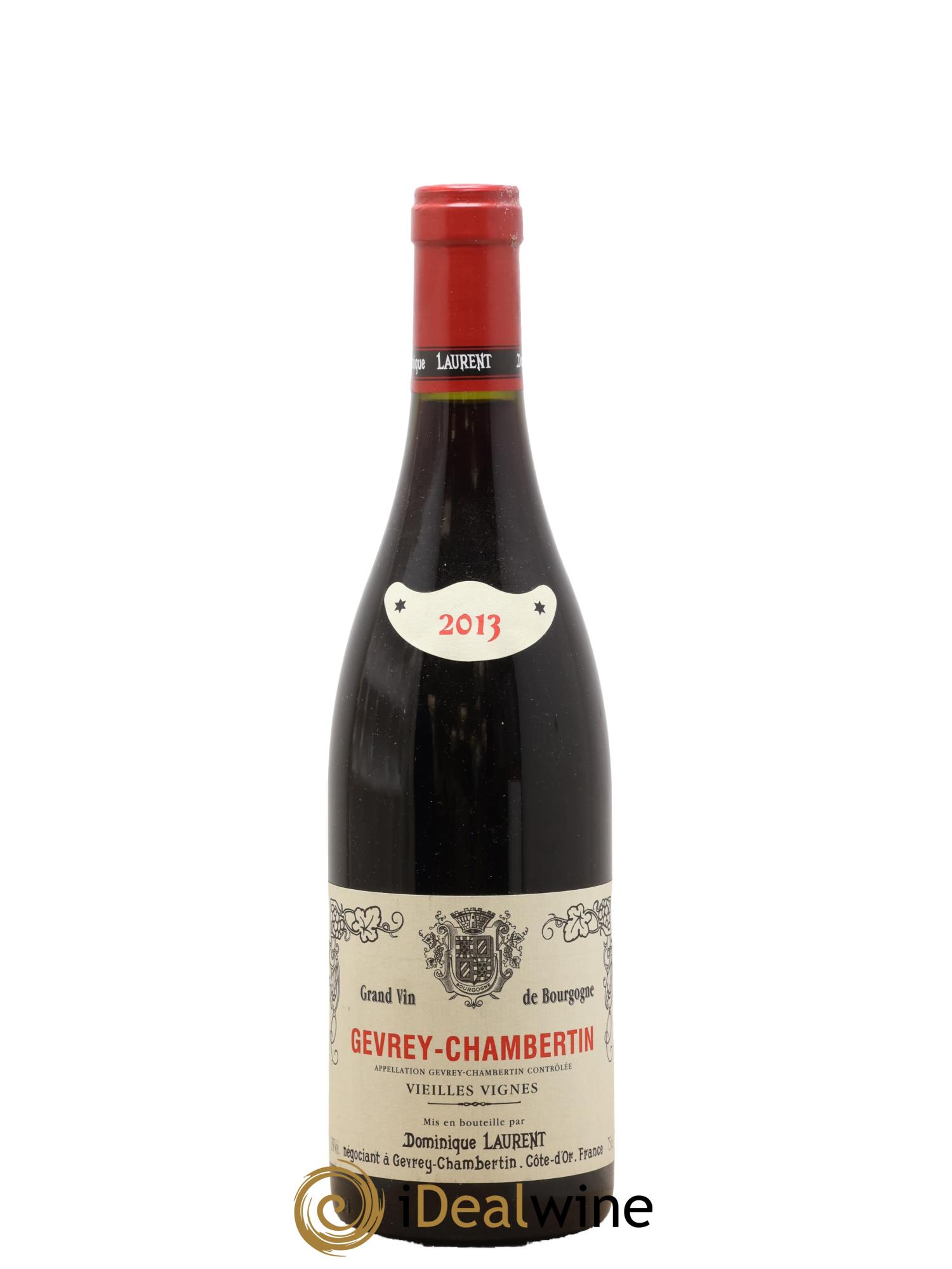 Gevrey-Chambertin Vieilles vignes Dominique Laurent 2013 - Lot de 1 bouteille - 0
