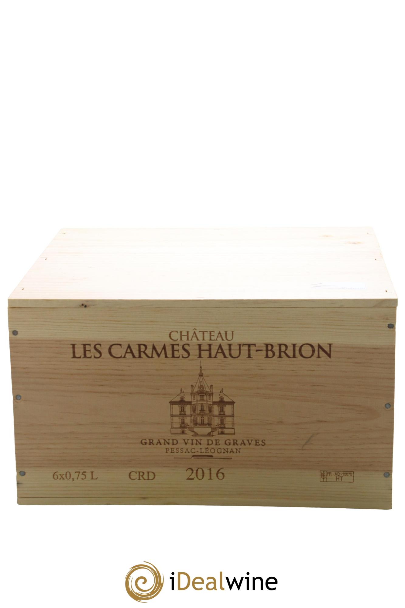 Château Les Carmes Haut-Brion 2016 - Lot de 6 bouteilles - 3