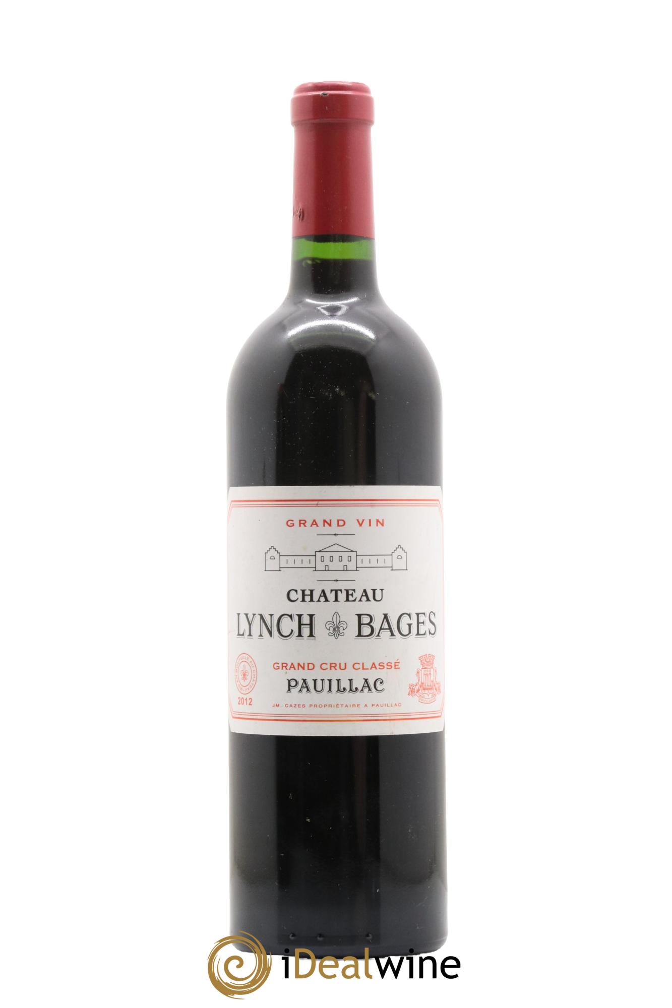 Château Lynch Bages 5ème Grand Cru Classé 2012 - Lot de 1 bouteille - 0