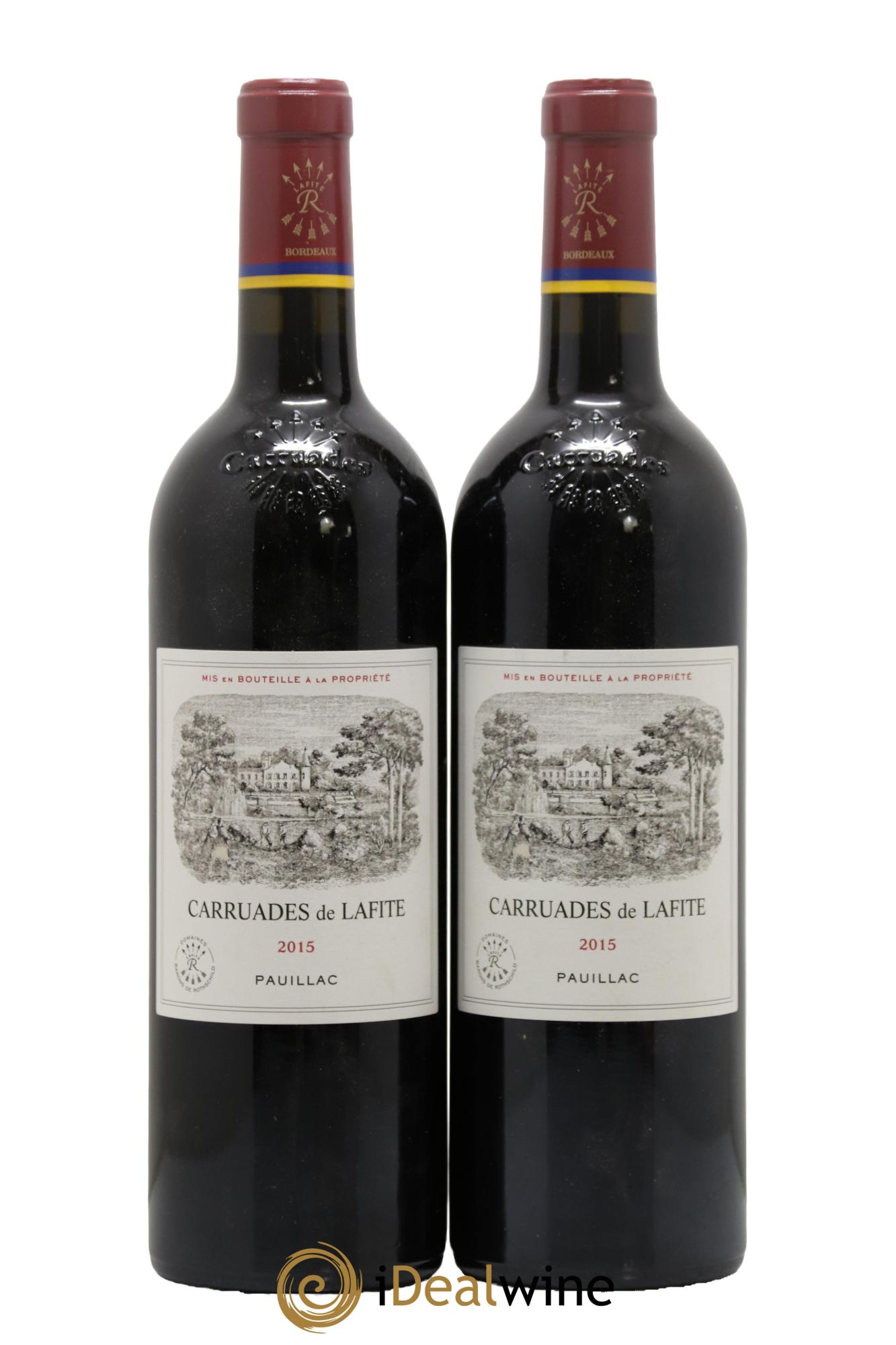Carruades de Lafite Rothschild Second Vin  2015 - Lotto di 2 bottiglie - 0