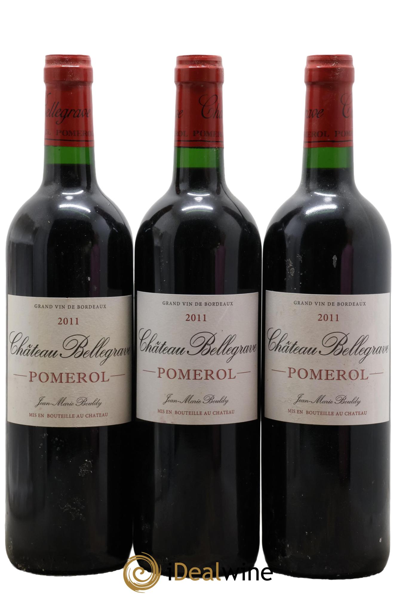 Château Bellegrave 2011 - Posten von 3 Flaschen - 0