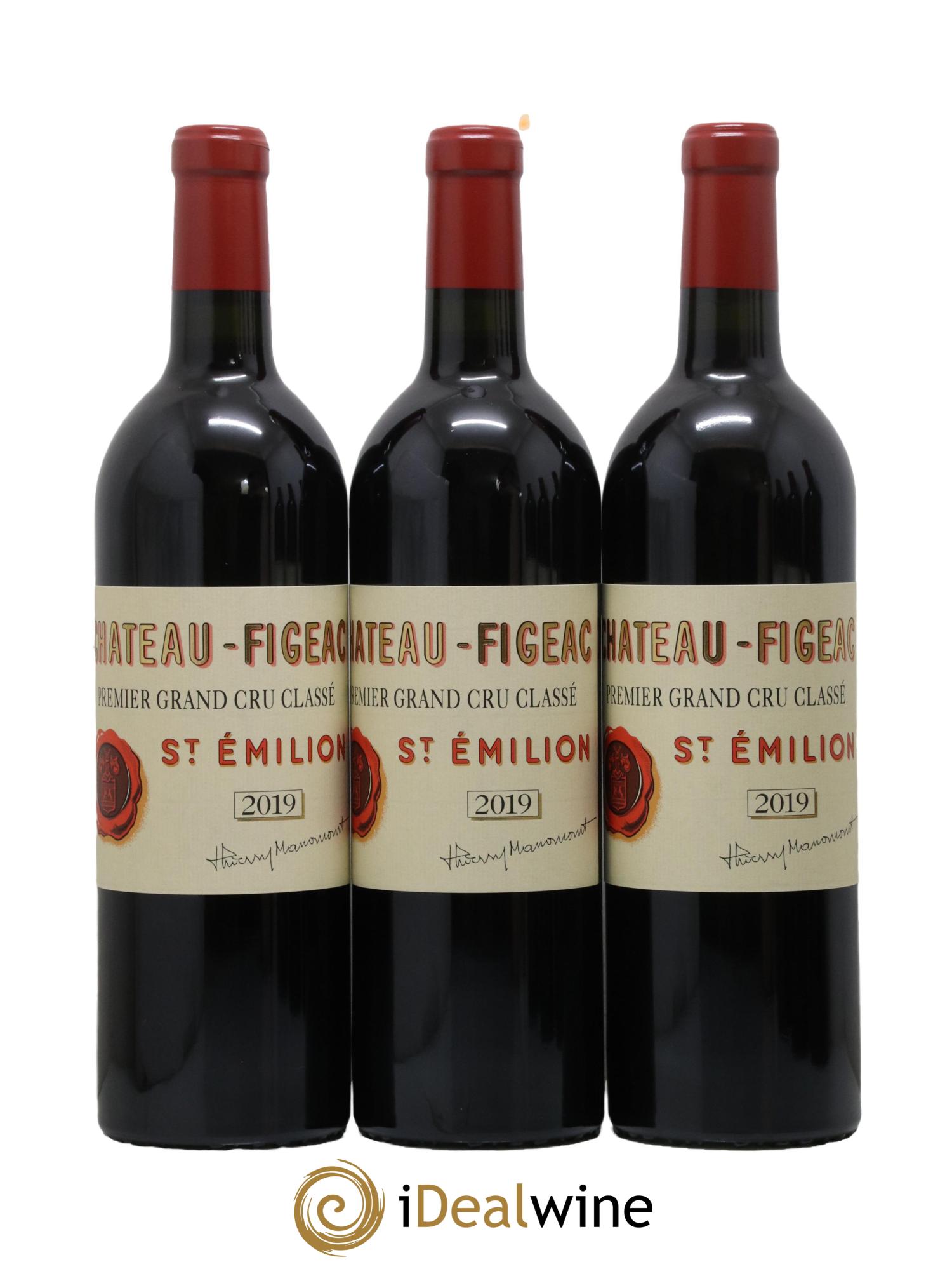 Château Figeac 1er Grand Cru Classé A 2019 - Lot de 6 bouteilles - 1