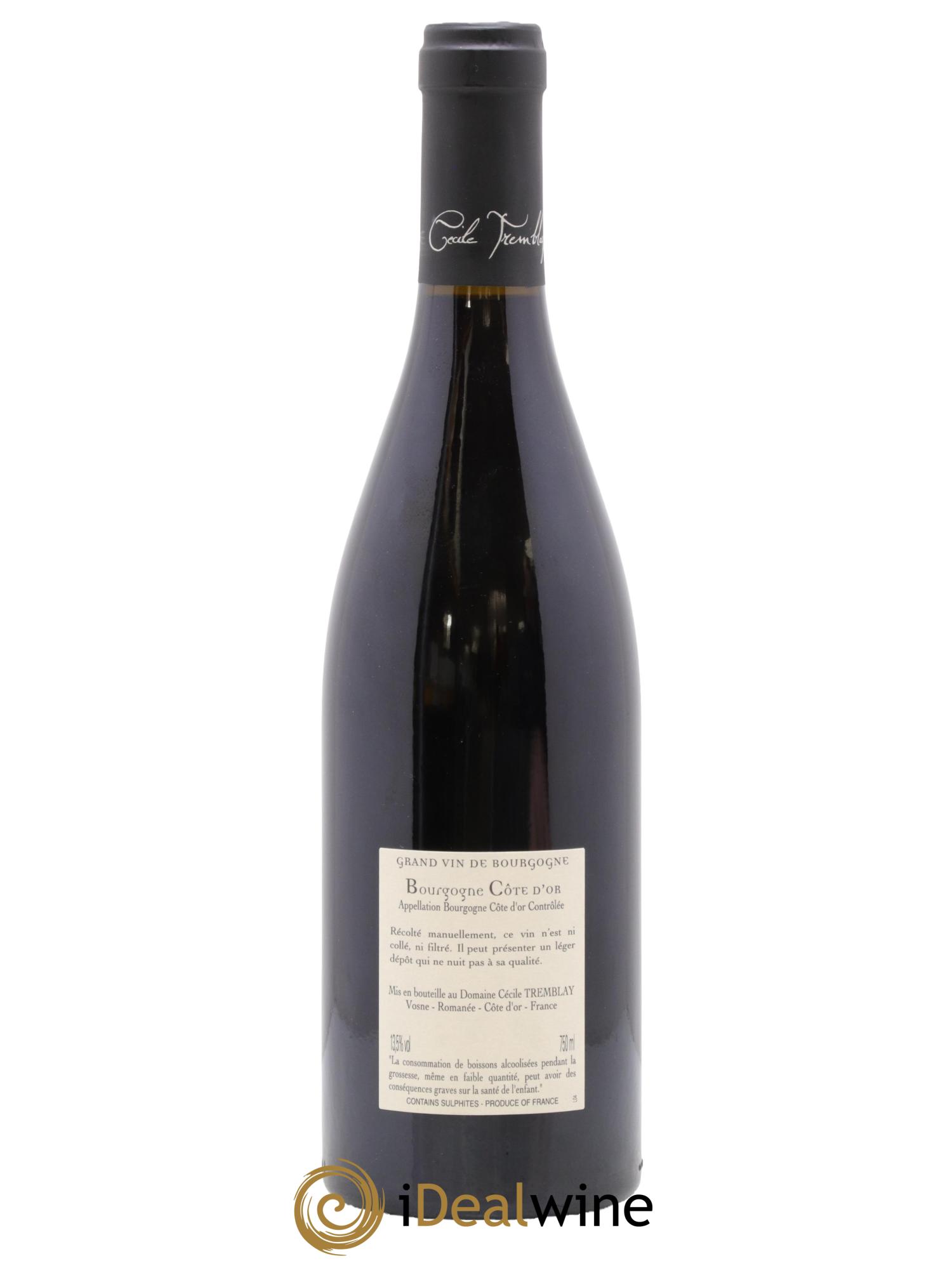Bourgogne Côte-d'Or Cécile Tremblay 2022 - Lot of 1 bottle - 1