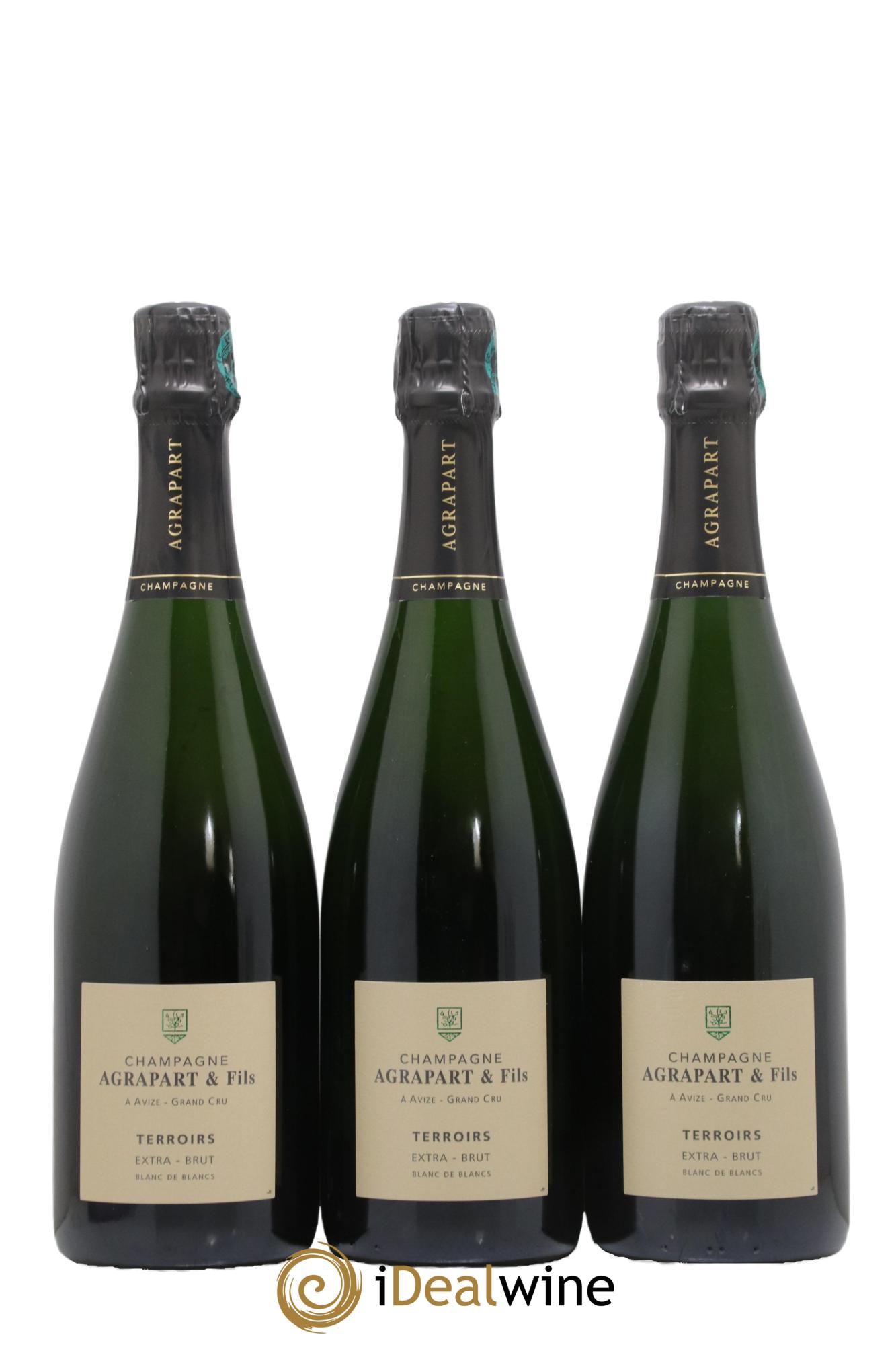 Terroirs Blanc de Blancs Extra-Brut Agrapart & Fils - Lot de 3 bouteilles - 0