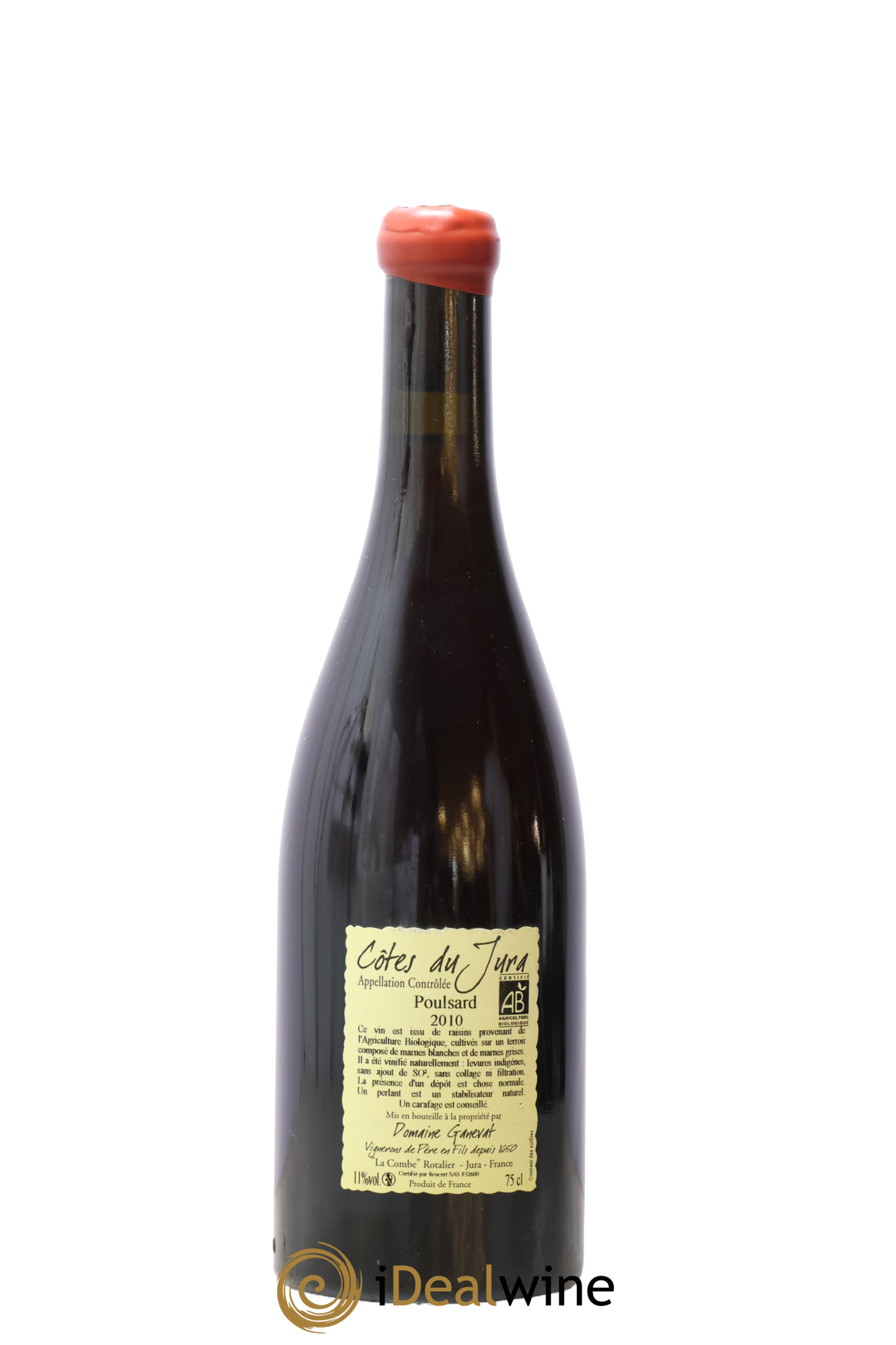 Côtes du Jura Cuvée de l'Enfant Terrible Jean-François Ganevat (Domaine) 2010 - Lot de 1 bouteille - 1