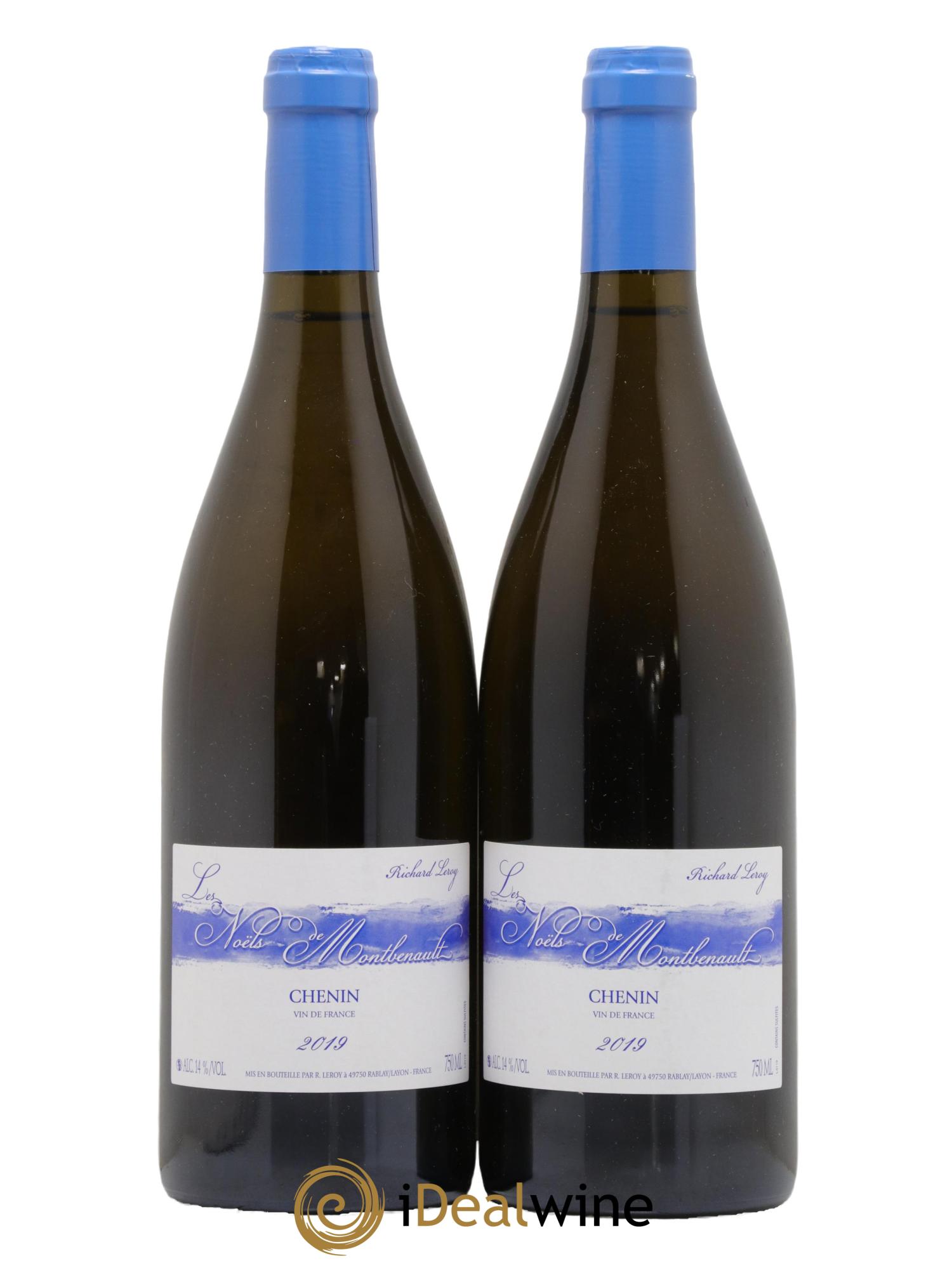 Vin de France Les Noëls de Montbenault Richard Leroy 2019 - Lot de 2 bouteilles - 0