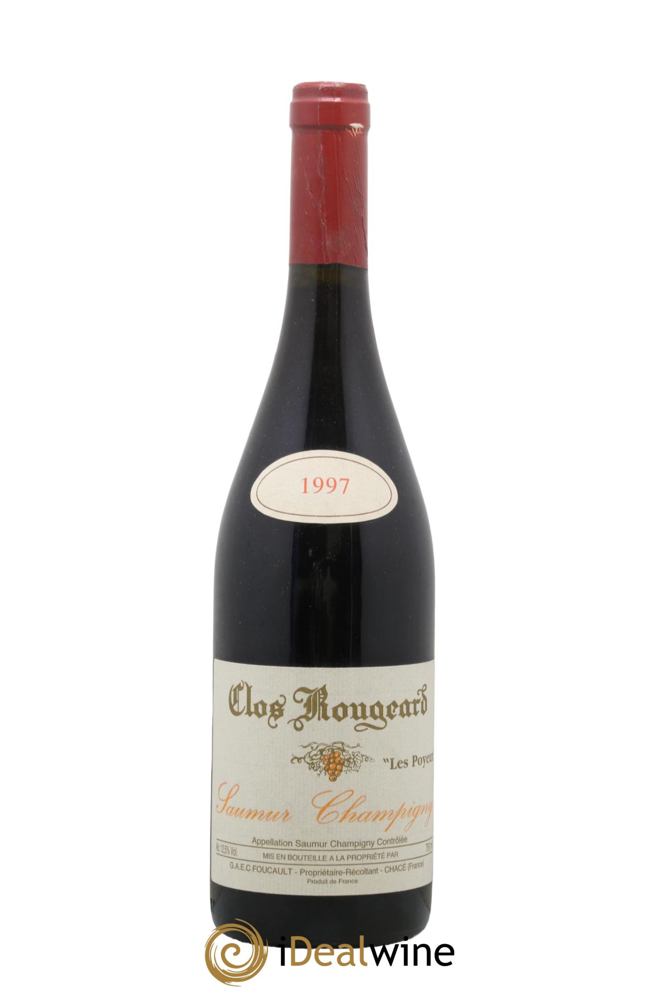 Saumur-Champigny Les Poyeux Clos Rougeard 1997 - Lot de 1 bouteille - 0