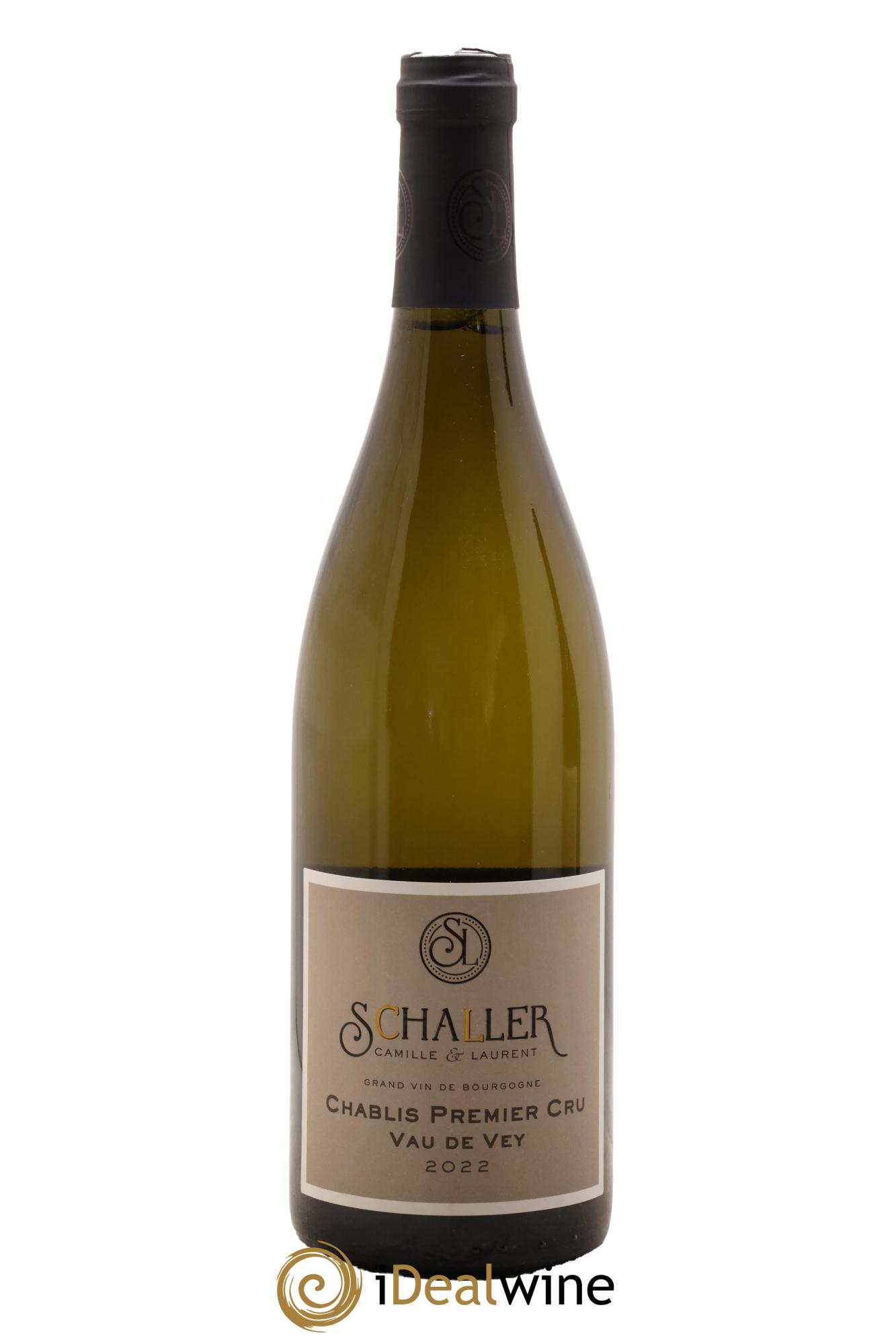 Chablis 1er Cru Vau de Vey Camille & Laurent Schaller 2022 - Lot de 1 bouteille - 0