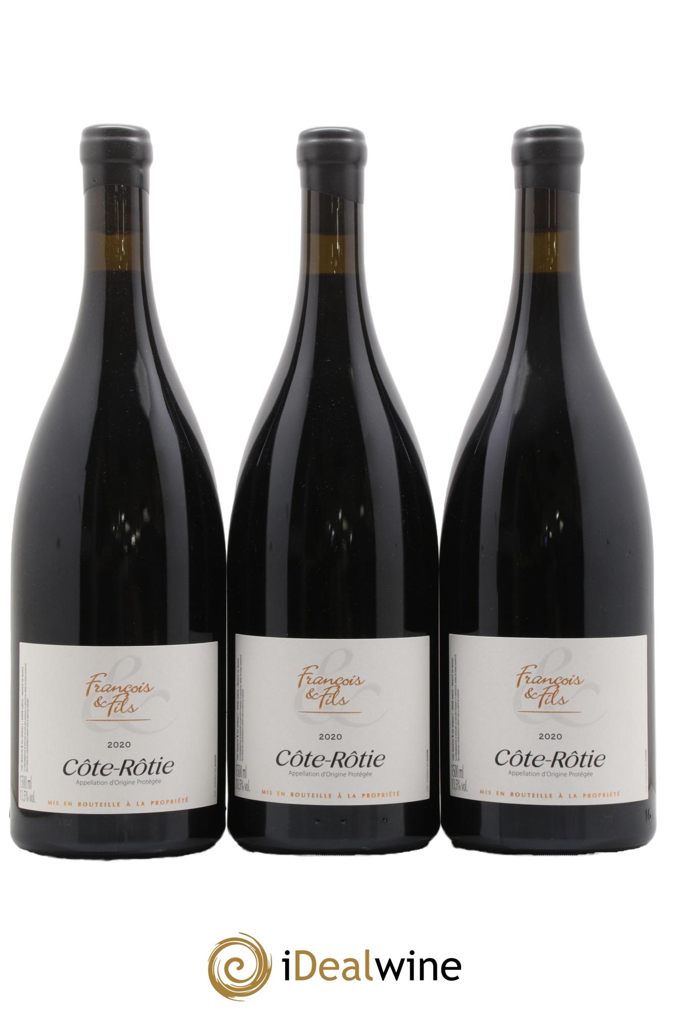 Côte-Rôtie Domaine François et Fils 2020 - Lot de 3 magnums - 0