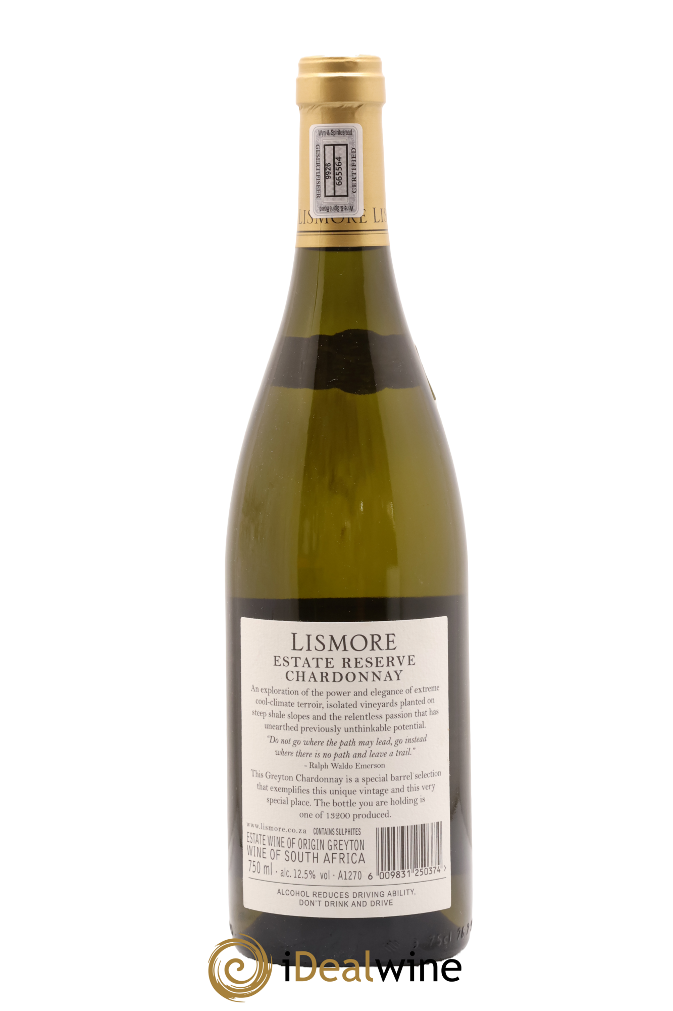 Afrique du Sud Greyton Estate Reserve Chardonnay Lismore 2022 - Lotto di 1 bottiglia - 1