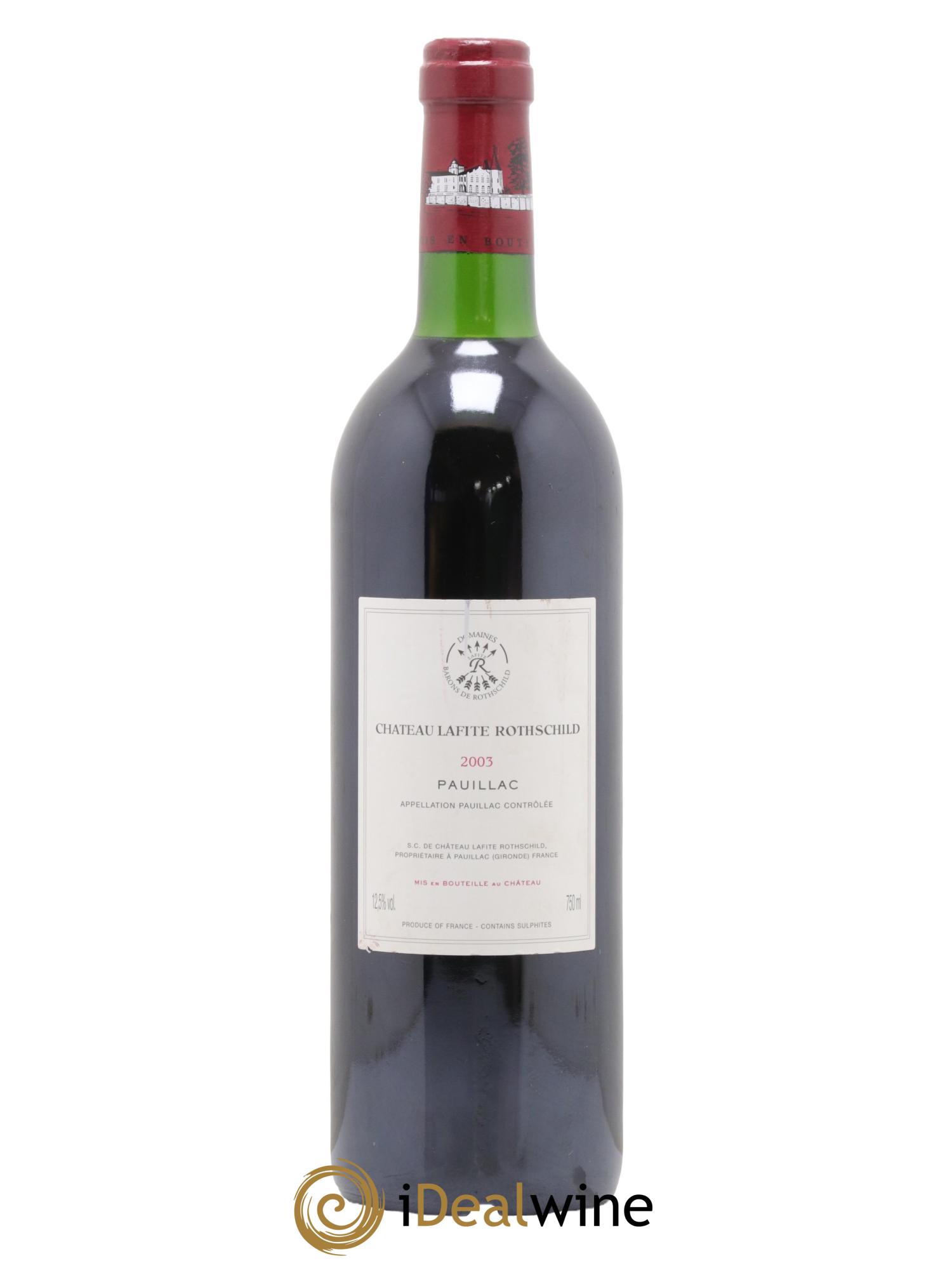 Château Lafite Rothschild 1er Grand Cru Classé 2003 - Lotto di 1 bottiglia - 1