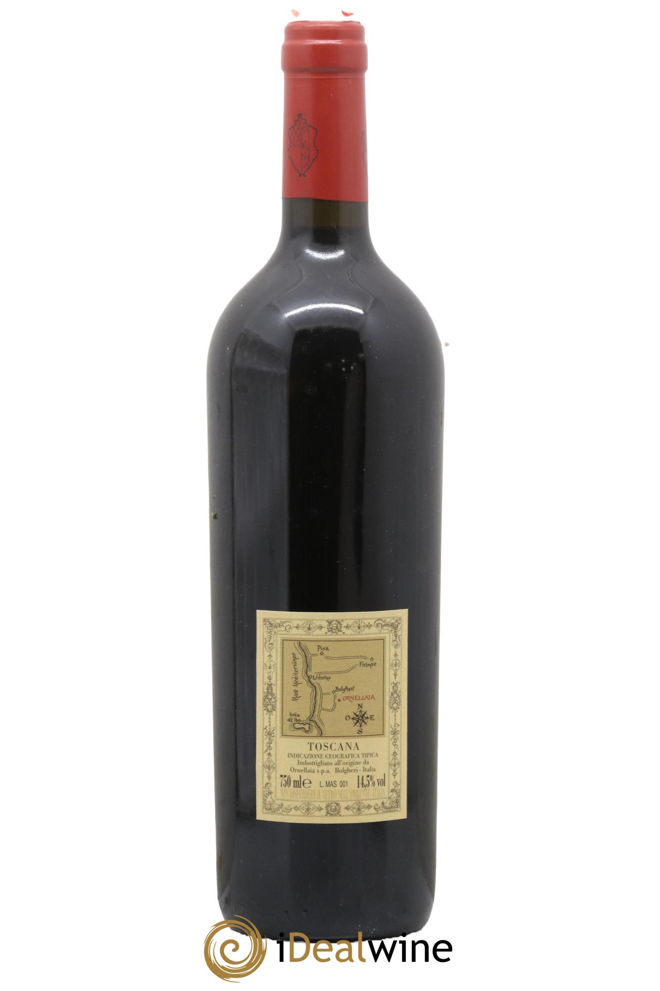 Toscana IGT Tenuta Dell'Ornellaia Masseto Frescobaldi 1998 - Lot of 1 bottle - 1