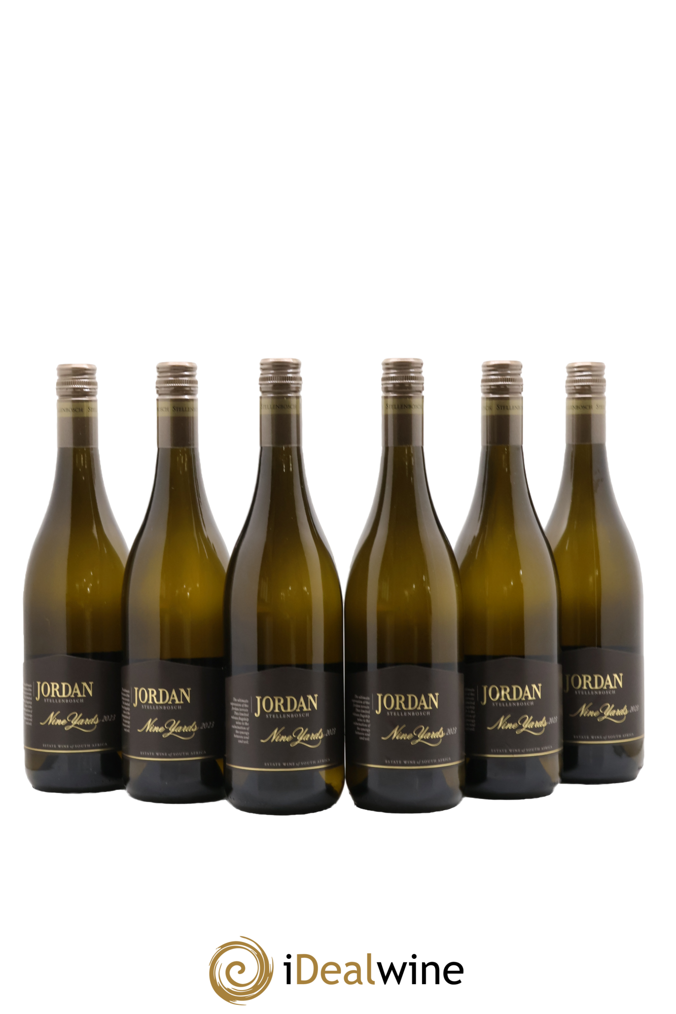 Afrique du Sud Chardonnay Nineyards Jordan wines 2023 - Lot de 6 bouteilles - 0