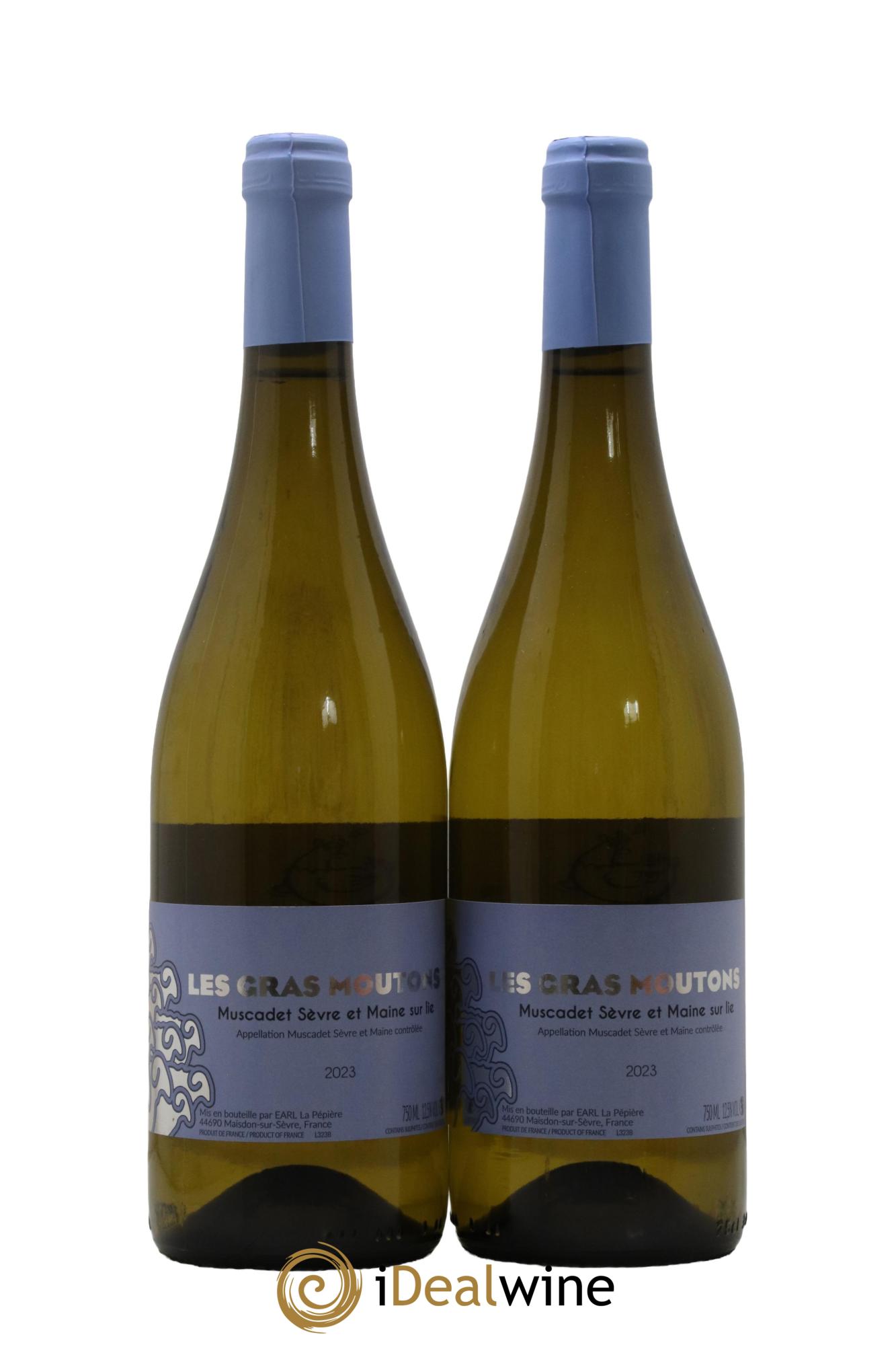 Muscadet-Sèvre-et-Maine Gras Moutons Domaine Pepiere 2023 - Lot de 2 bouteilles - 0