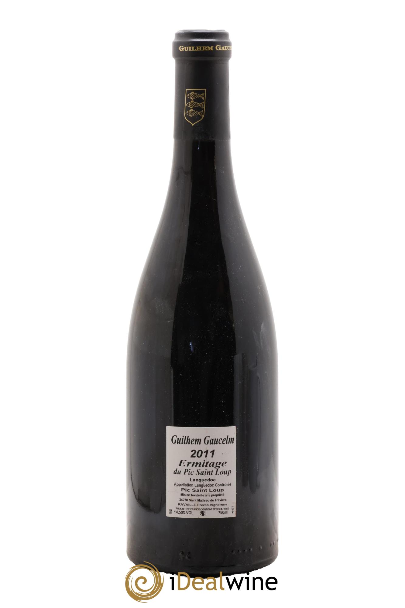 Pic Saint-Loup Héritage du Pic Saint-Loup (anciennement Ermitage) Guilhem Gaucelm 2011 - Lot of 1 bottle - 1