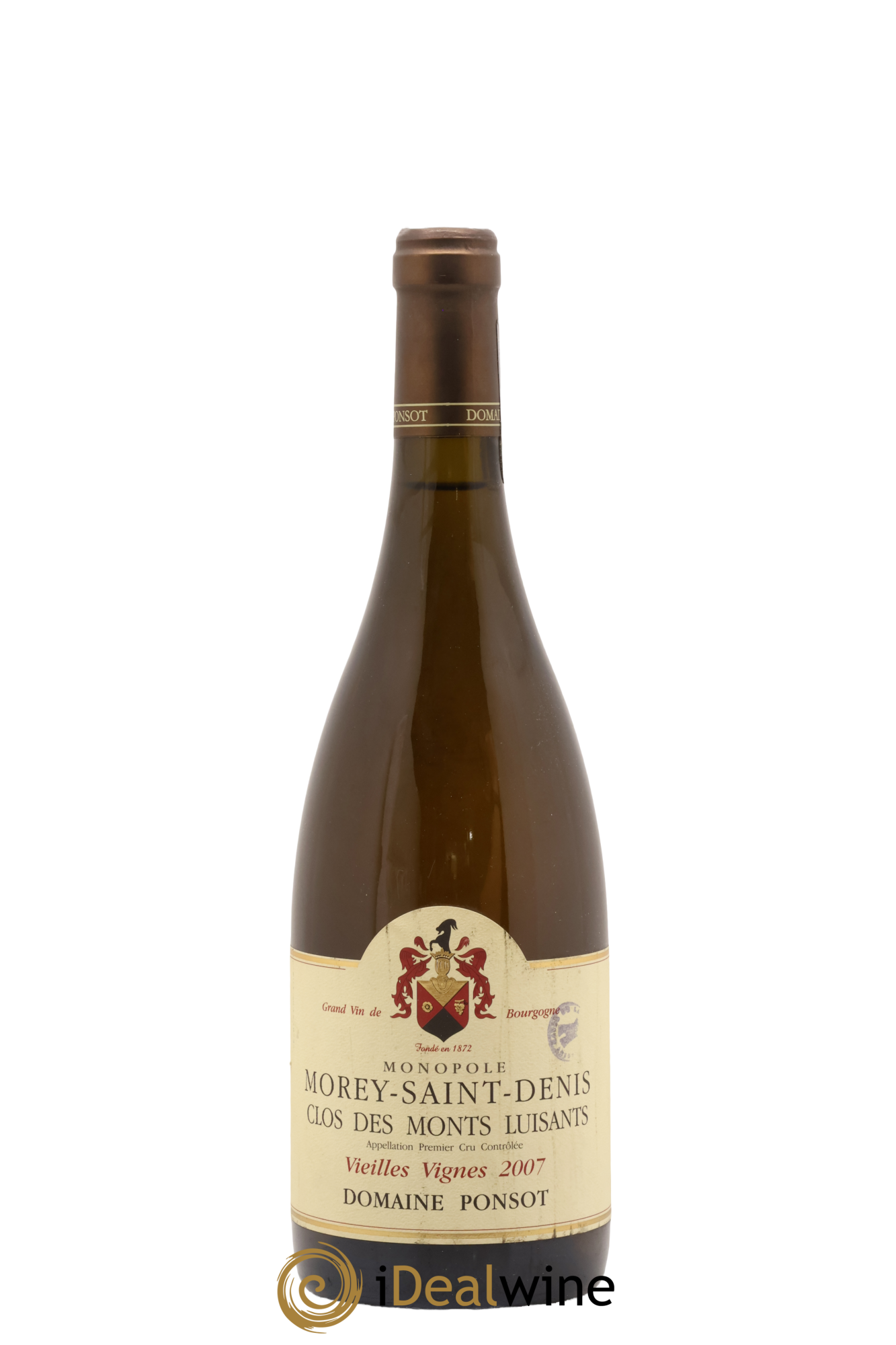 Morey-Saint-Denis 1er Cru Clos des Monts Luisants Vieilles Vignes Ponsot (Domaine) 2007 - Lotto di 1 bottiglia - 0