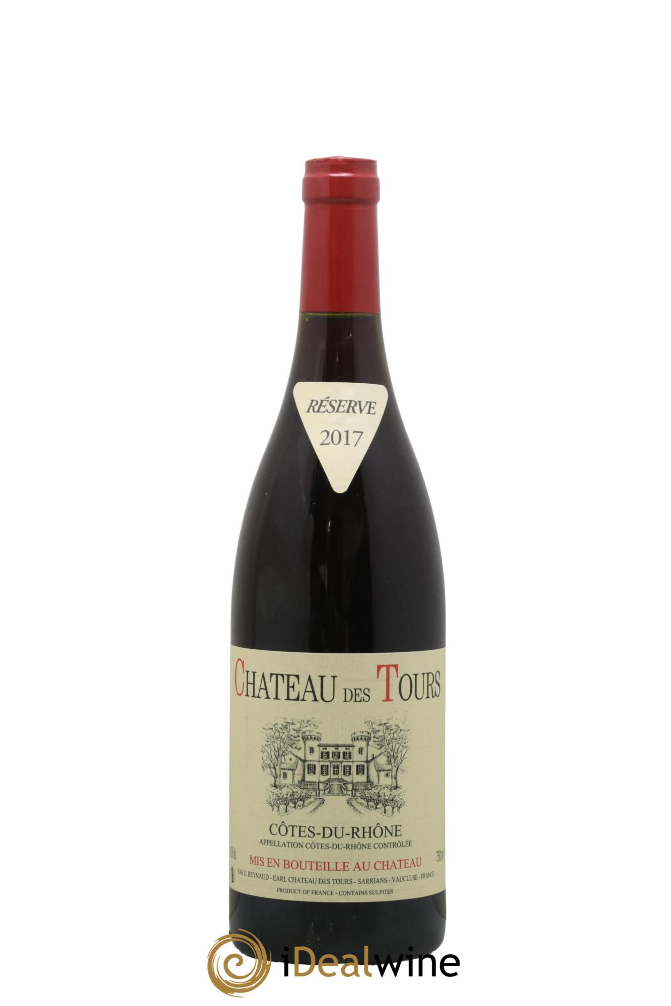 Côtes-du-Rhône Château des Tours Emmanuel Reynaud 2017 - Lot of 1 bottle - 0