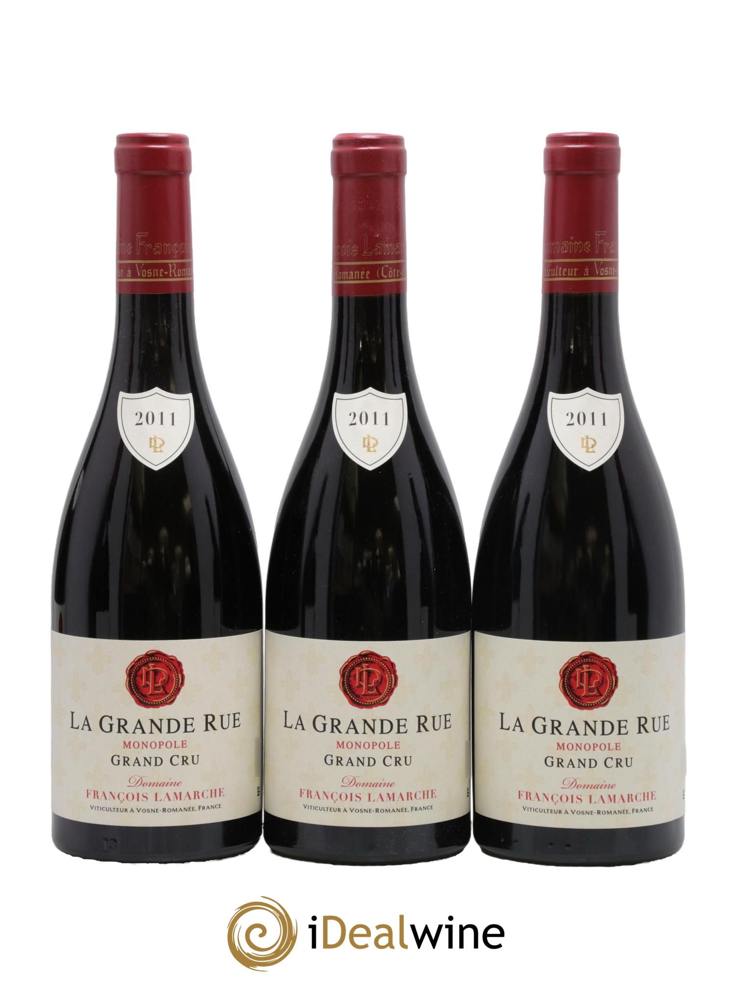 La Grande Rue Grand Cru Lamarche (Domaine) 2011 - Lot of 6 bottles - 1