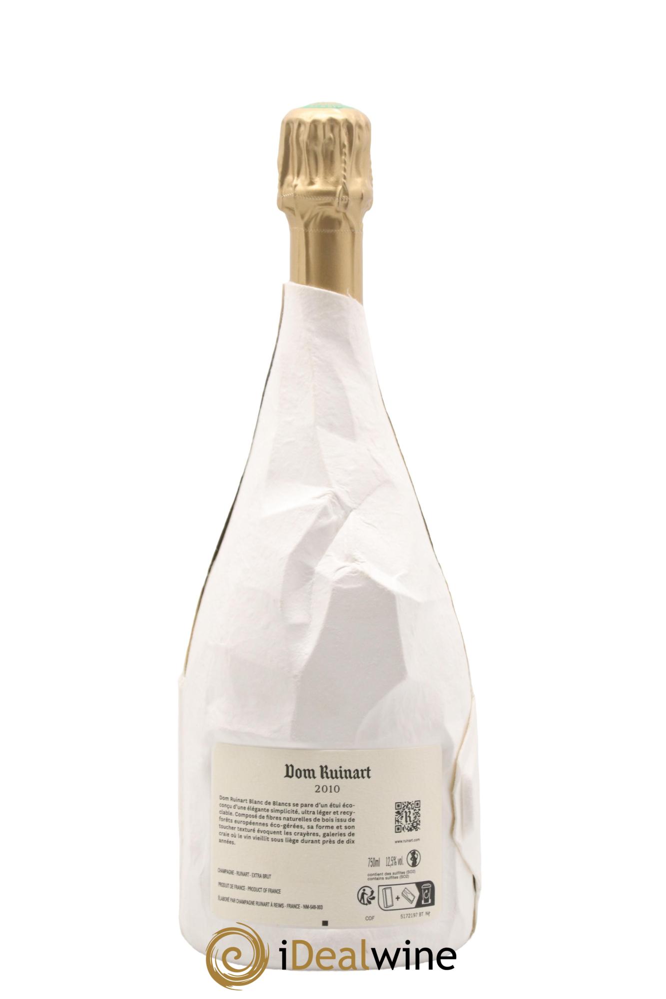 Dom Ruinart Brut (seconde peau) Ruinart 2010 - Lotto di 1 bottiglia - 1