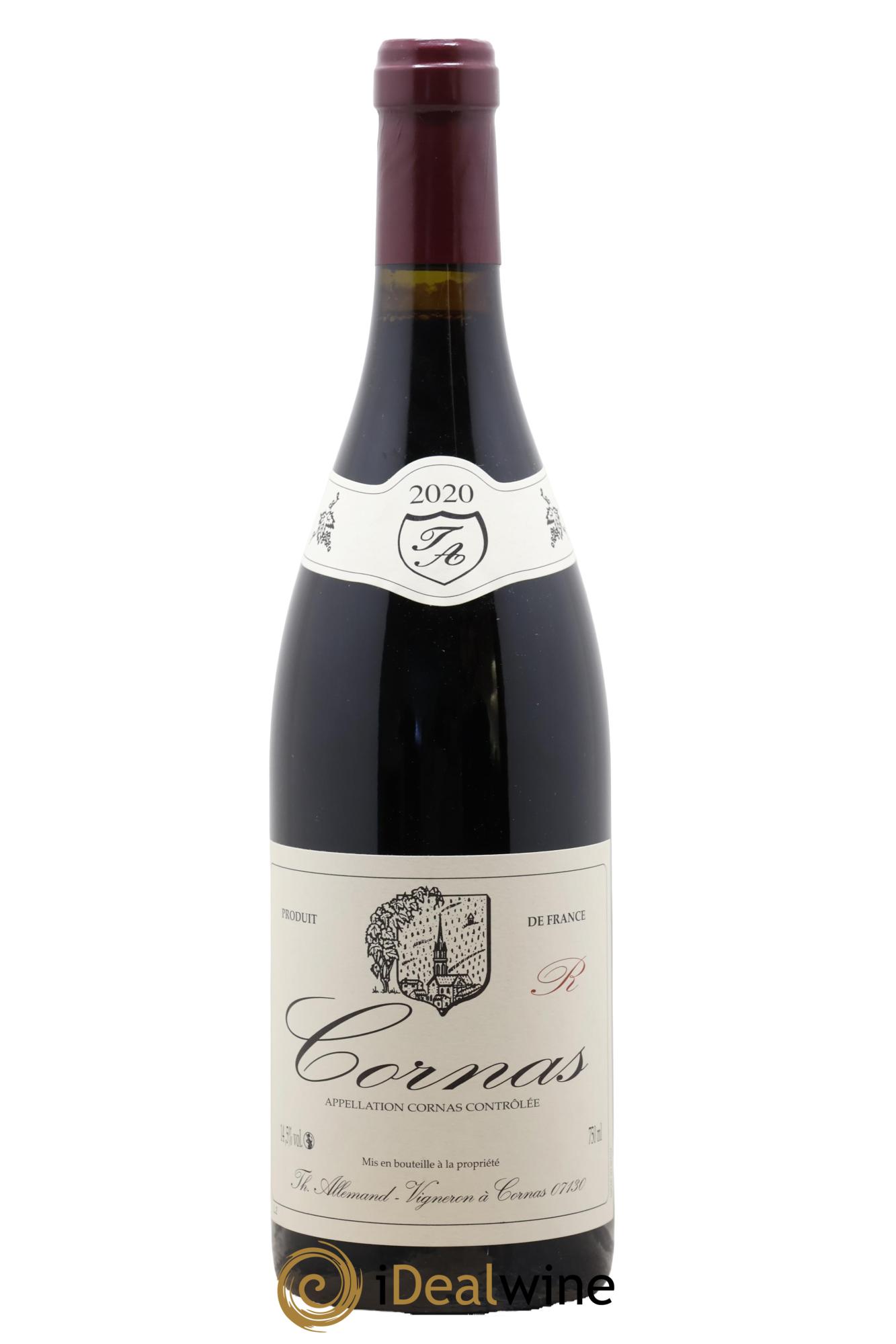 Cornas Reynard Thierry Allemand 2020 - Lot of 1 bottle - 0