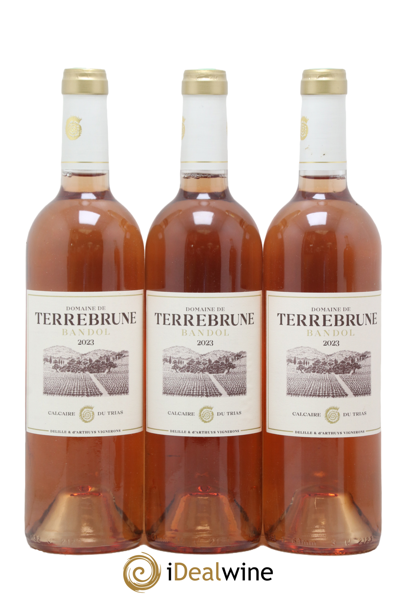 Bandol Terrebrune (Domaine de) 2023 - Posten von 3 Flaschen - 0