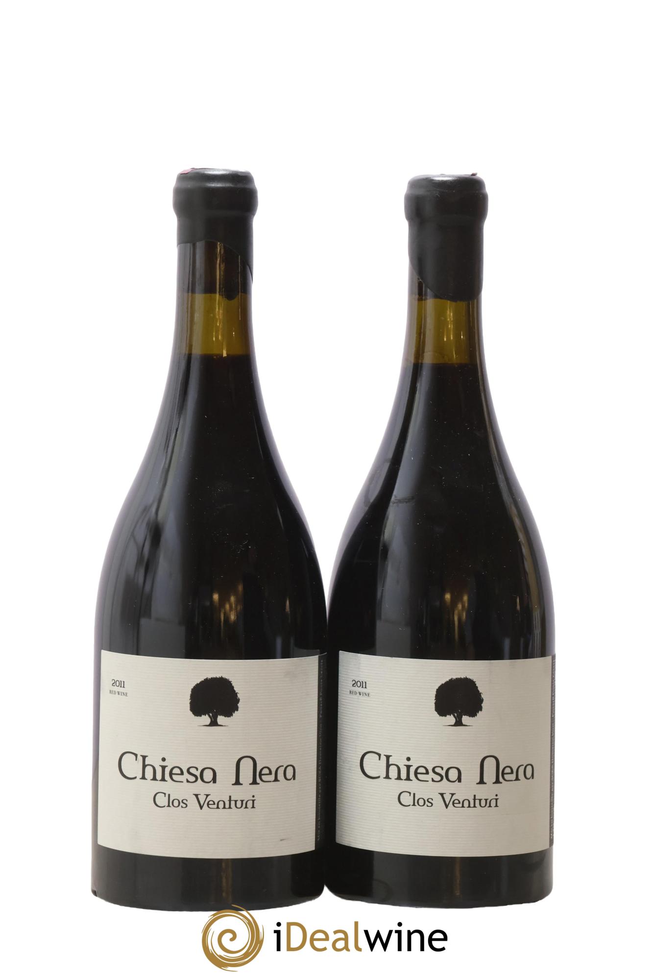 Vin de Corse Chiesa Nera Clos Venturi 2011 - Lot of 2 bottles - 0