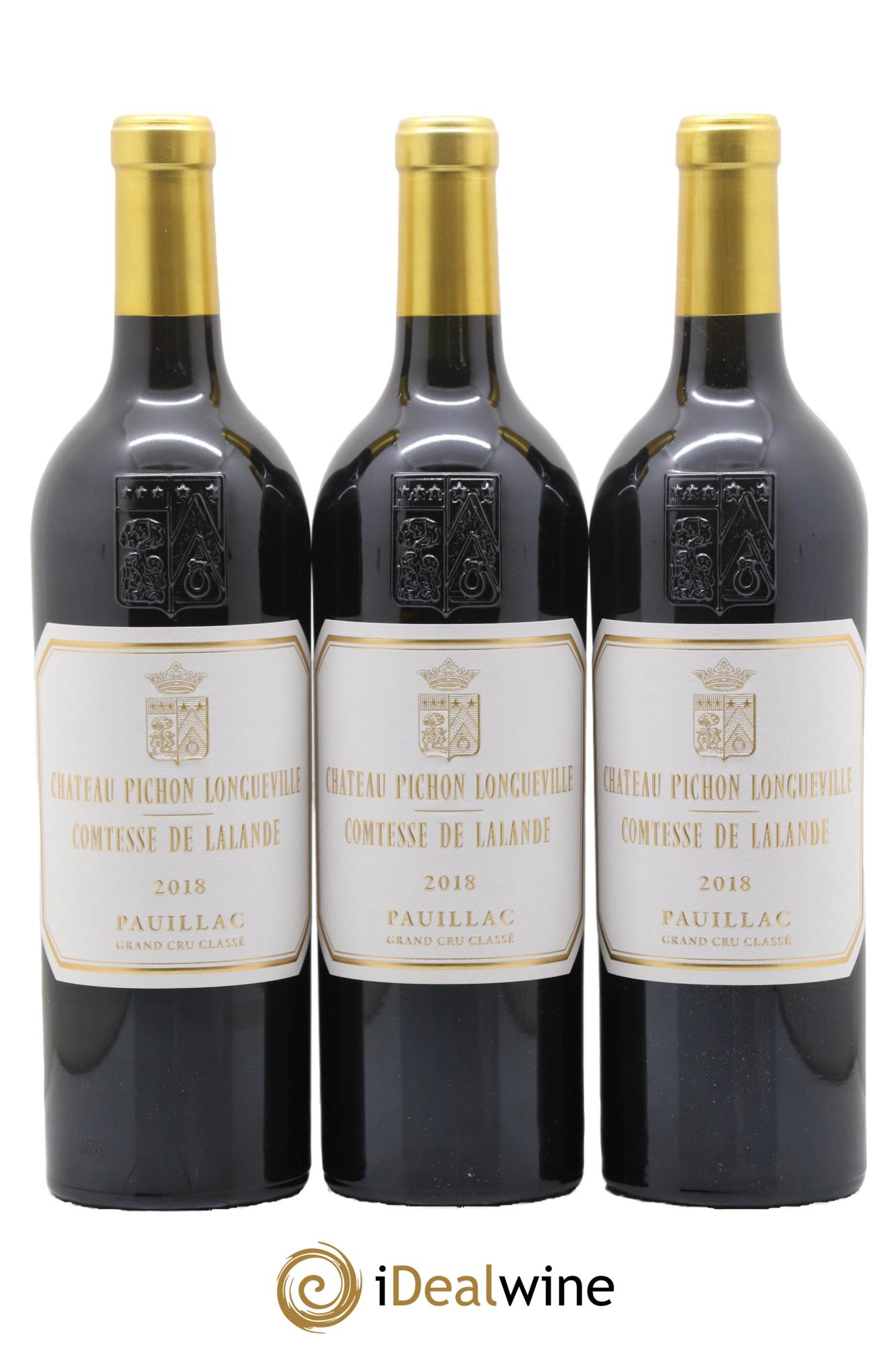 Château Pichon Longueville Comtesse de Lalande 2ème Grand Cru Classé 2018 - Lot de 6 bouteilles - 1