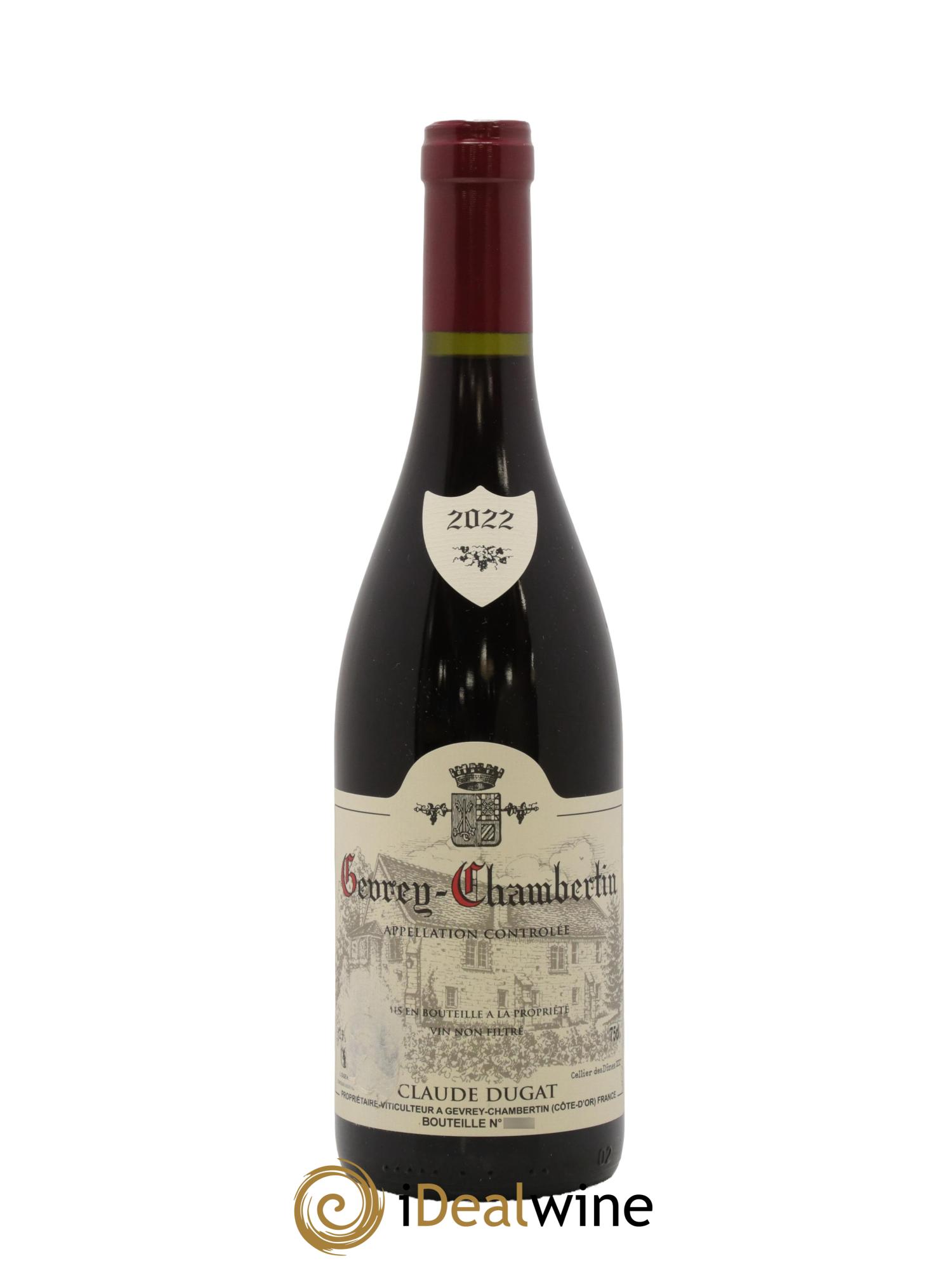 Gevrey-Chambertin Claude Dugat 2022 - Lot de 1 bouteille - 0