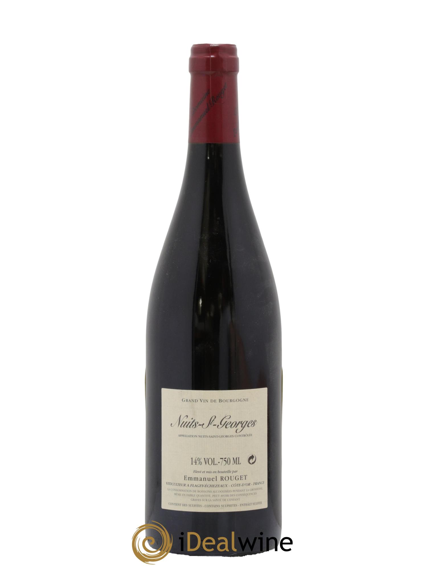 Nuits-Saint-Georges Emmanuel Rouget  2018 - Lot de 1 bouteille - 1