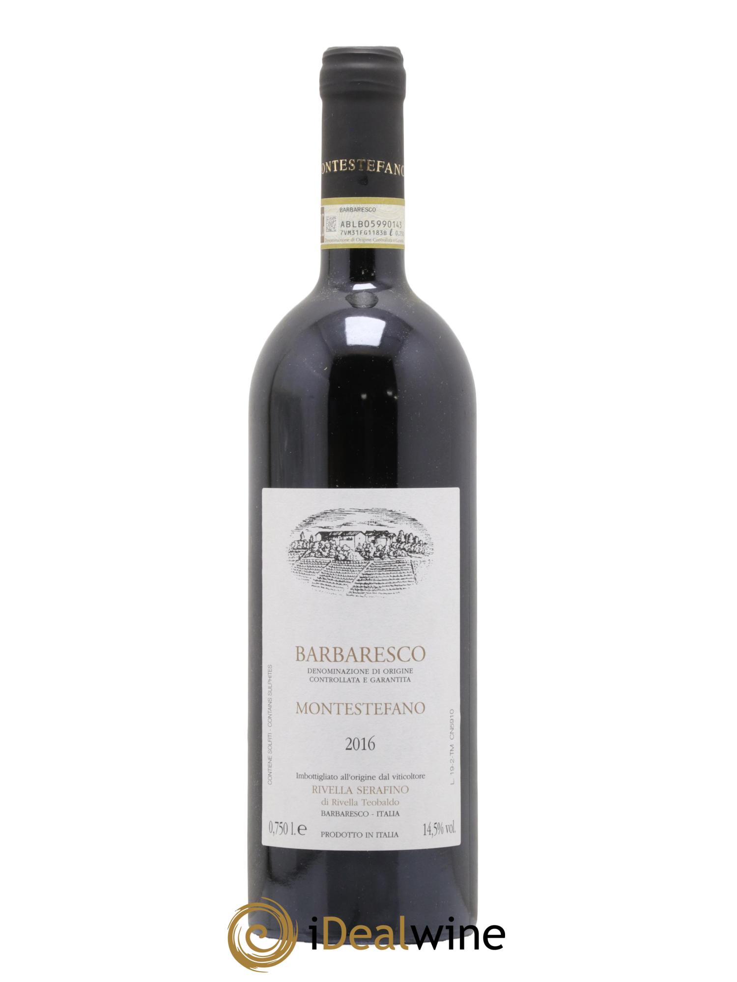 Barbaresco DOCG Montestefano Rivella Serafino 2016 - Posten von 1 Flasche - 0