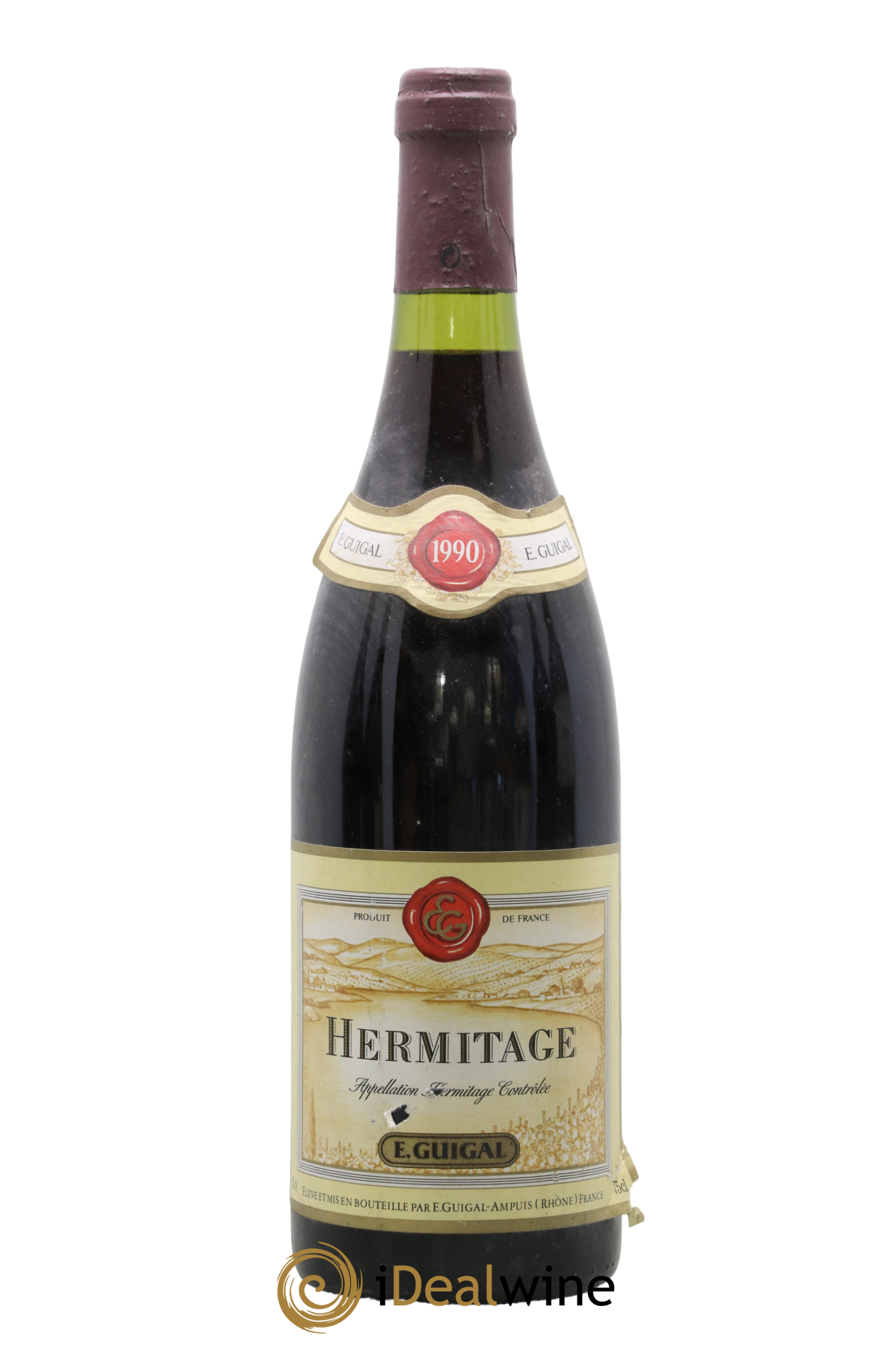 Hermitage Guigal 1990 - Lot de 1 bouteille - 0