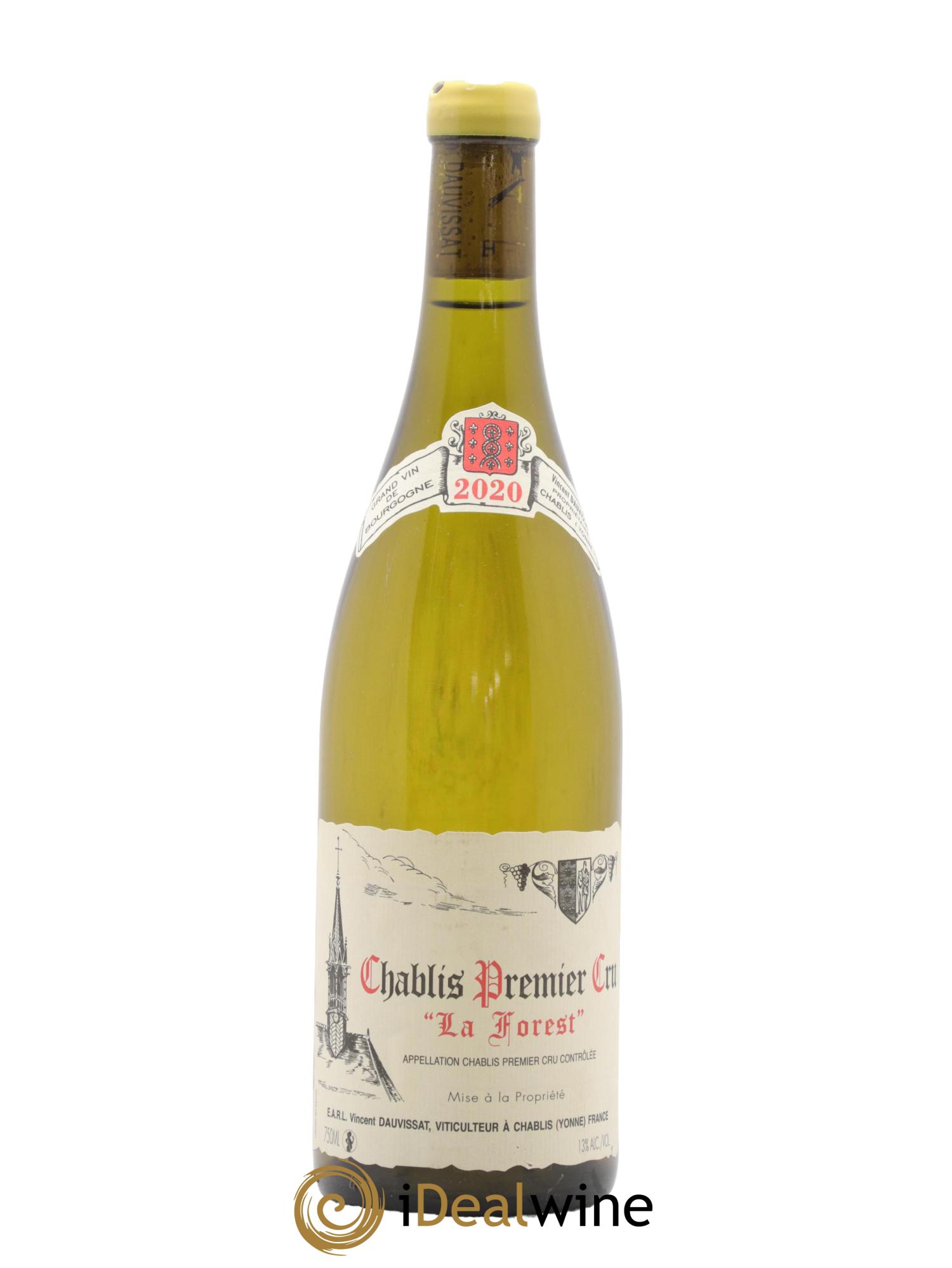 Chablis 1er Cru La Forest Vincent Dauvissat (Domaine) 2020 - Posten von 1 Flasche - 0