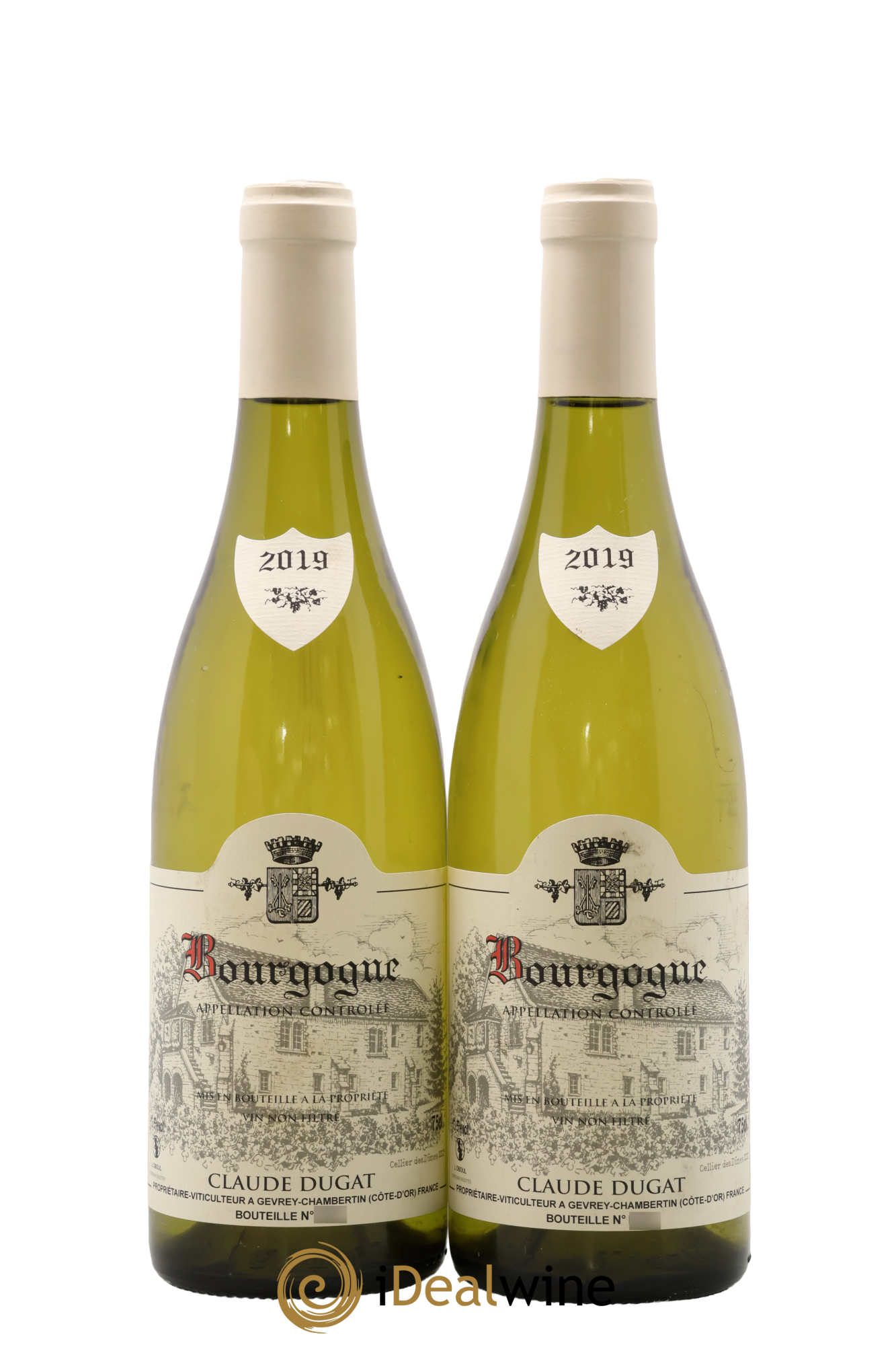 Bourgogne Claude Dugat 2019 - Posten von 2 Flaschen - 0
