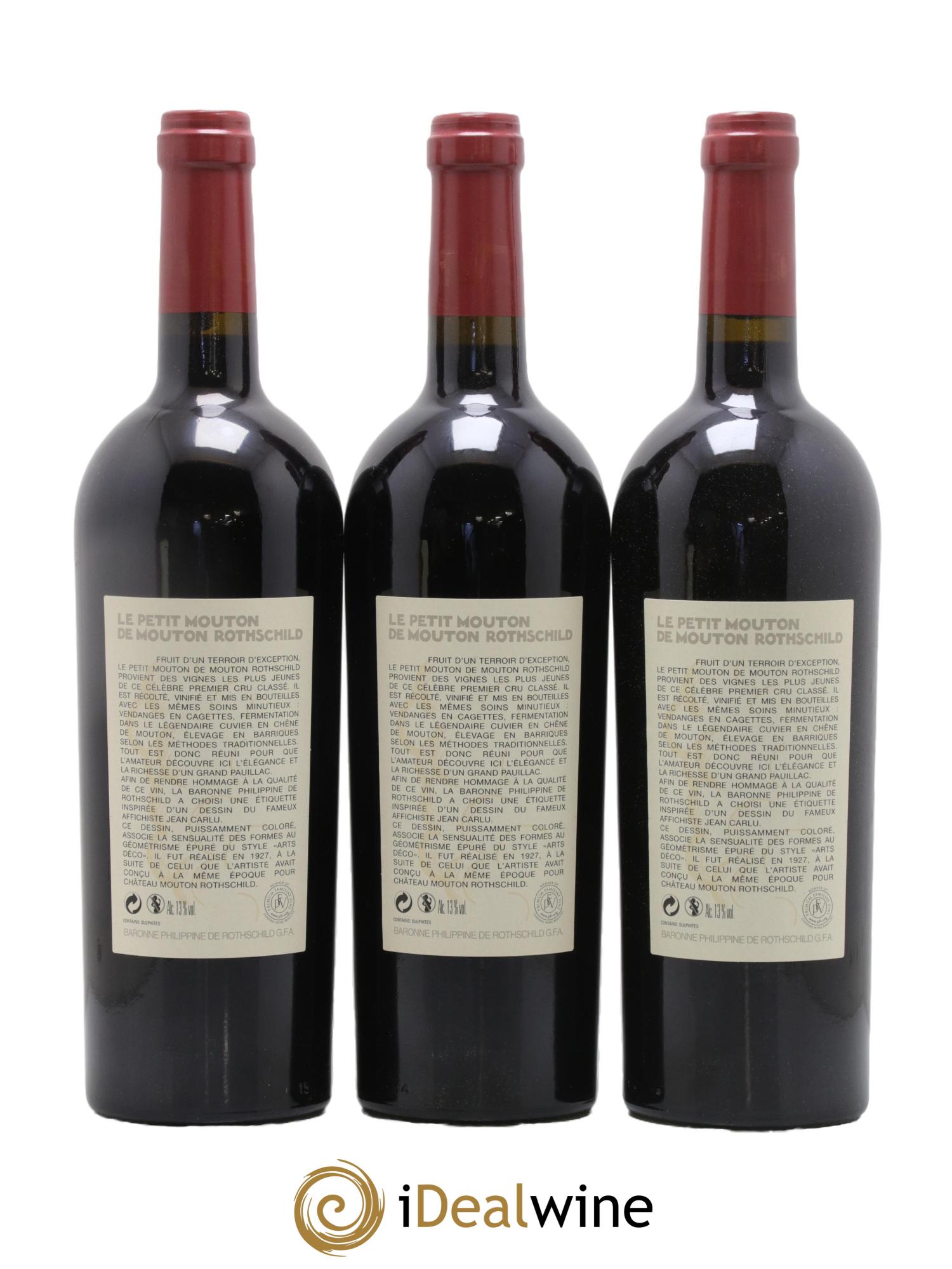 Petit Mouton Second Vin 2007 - Lot de 6 bouteilles - 4