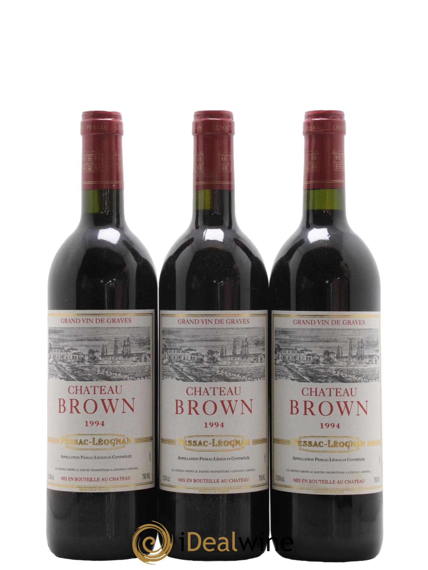 Château Brown 1994 - Lot de 12 bouteilles - 4