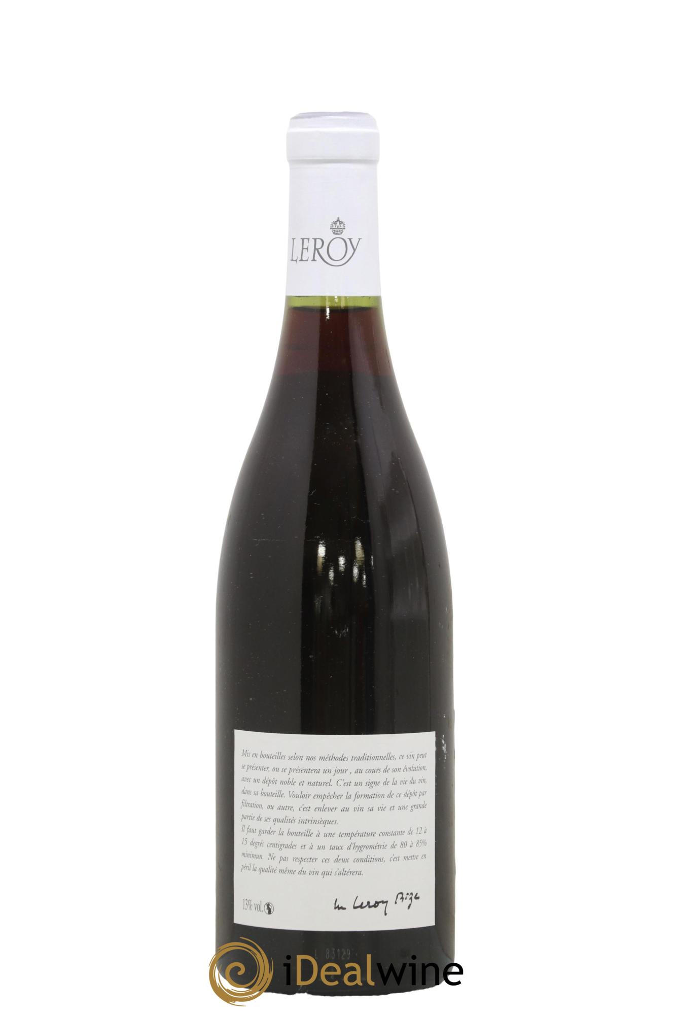 Savigny-lès-Beaune Leroy SA 1983 - Lot de 1 bouteille - 1