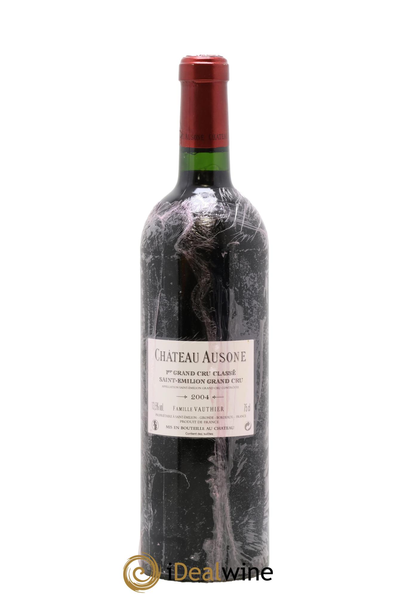 Château Ausone 1er Grand Cru Classé A 2004 - Lot de 1 bouteille - 1