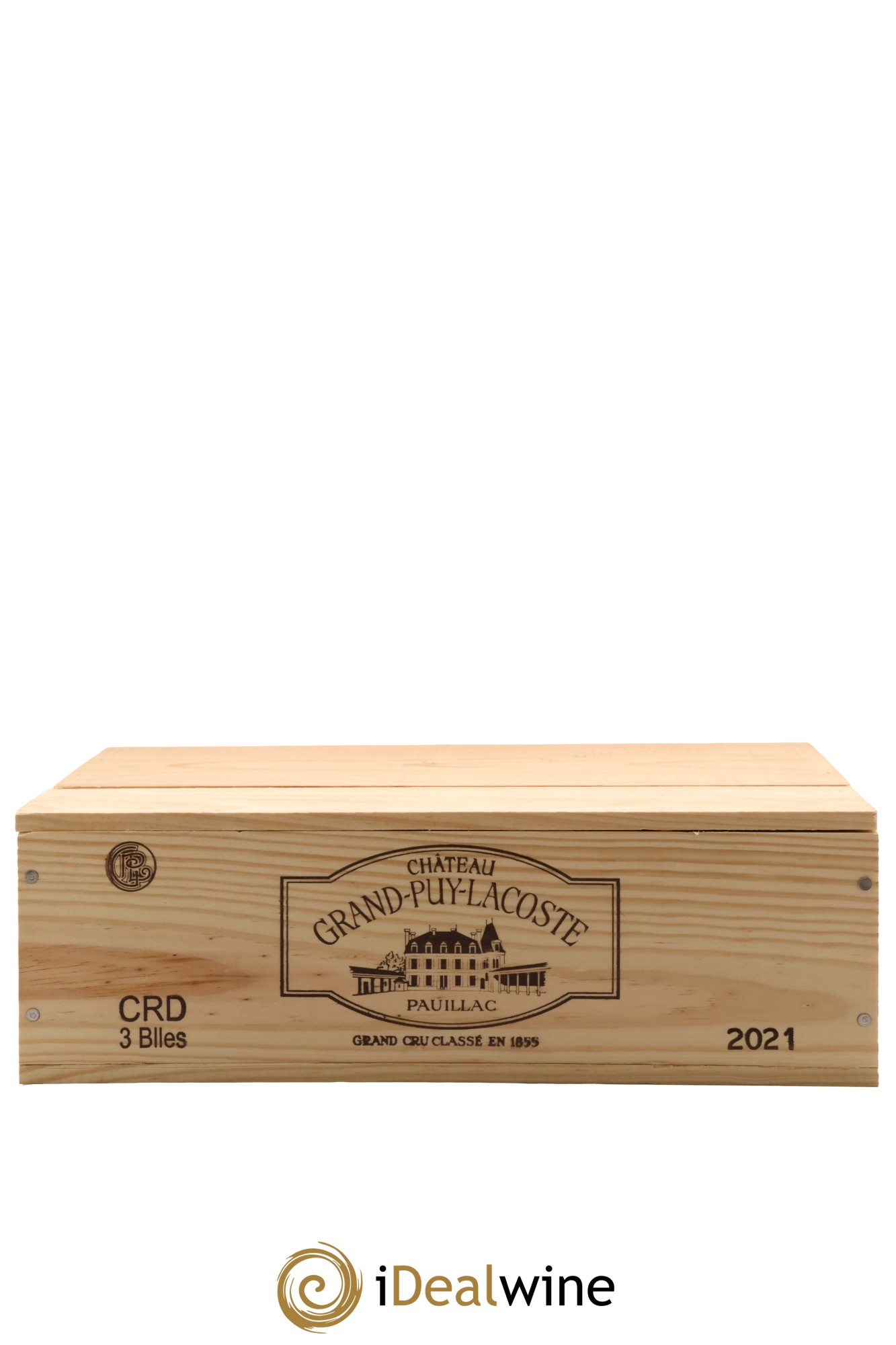 Château Grand Puy Lacoste 5ème Grand Cru Classé 2021 - Lot of 3 bottles - 1