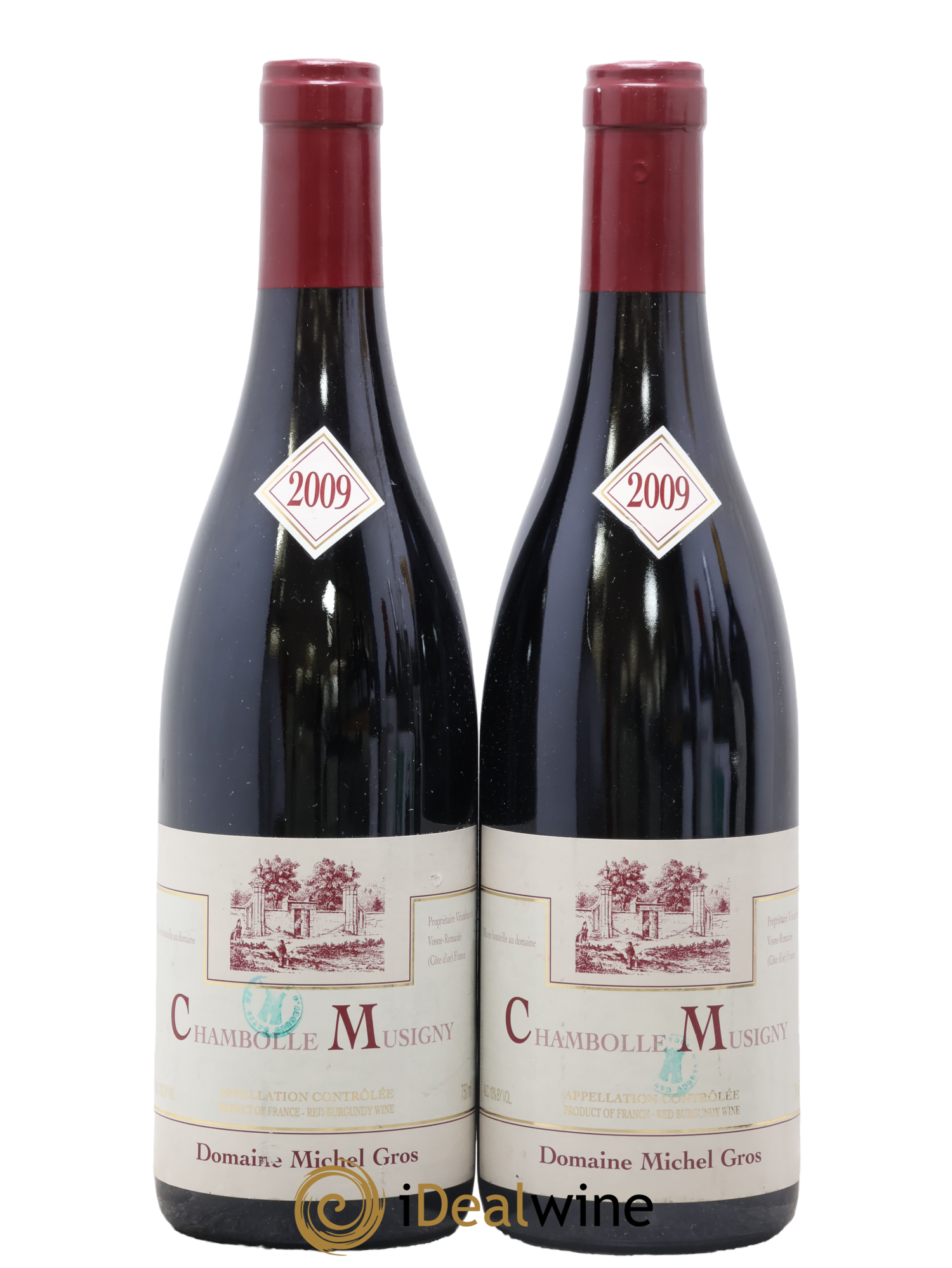 Chambolle-Musigny Michel Gros 2009 - Lot de 2 bouteilles - 0