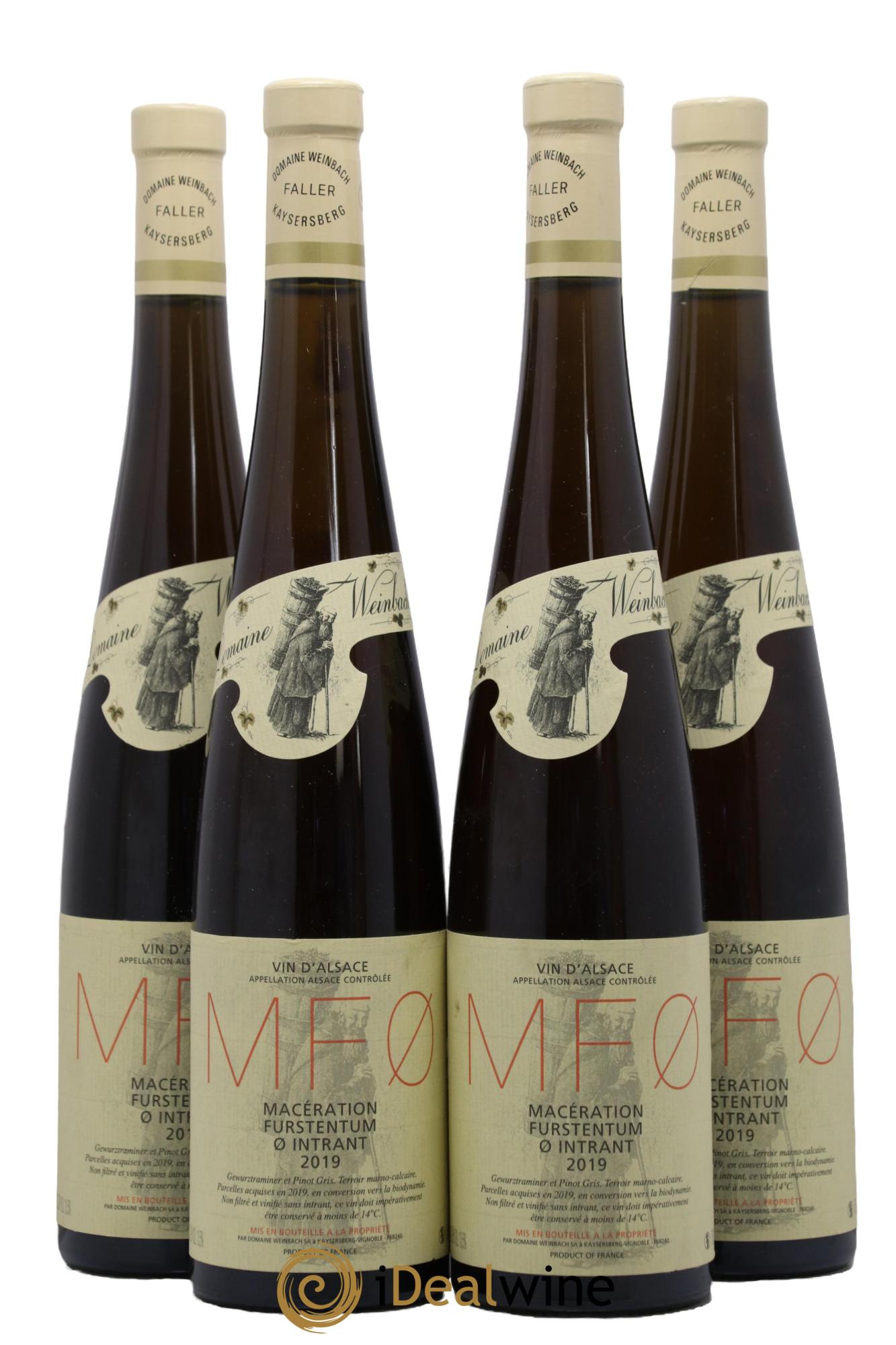 Alsace MFO Weinbach 2019 - Lot of 4 bottles - 0