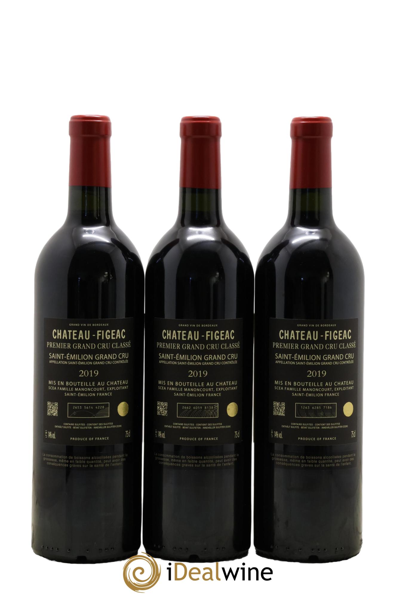 Château Figeac 1er Grand Cru Classé A 2019 - Lot de 6 bouteilles - 2
