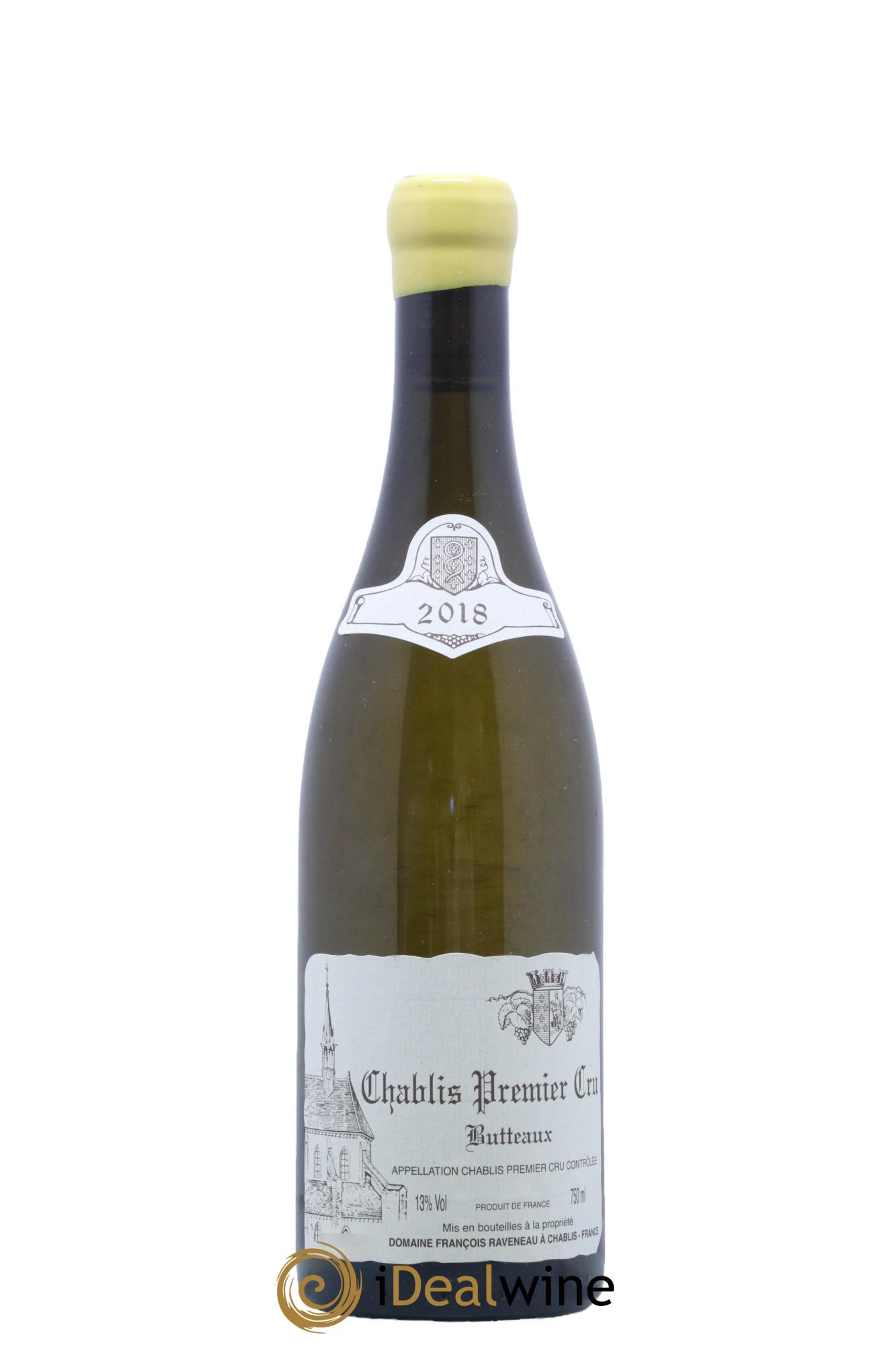 Chablis 1er Cru Butteaux Raveneau (Domaine) 2018 - Lot de 1 bouteille - 0