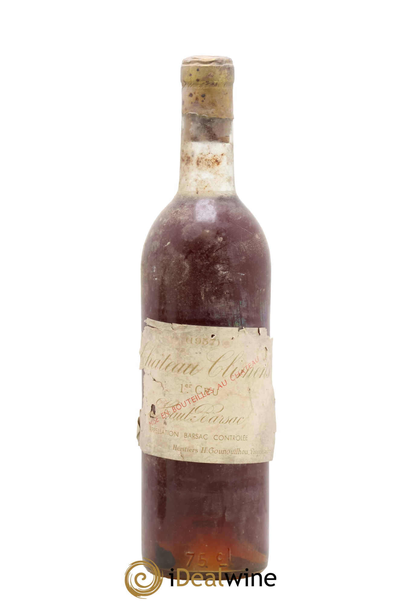 Château Climens 1er Grand Cru Classé 1957 - Lot of 1 bottle - 0
