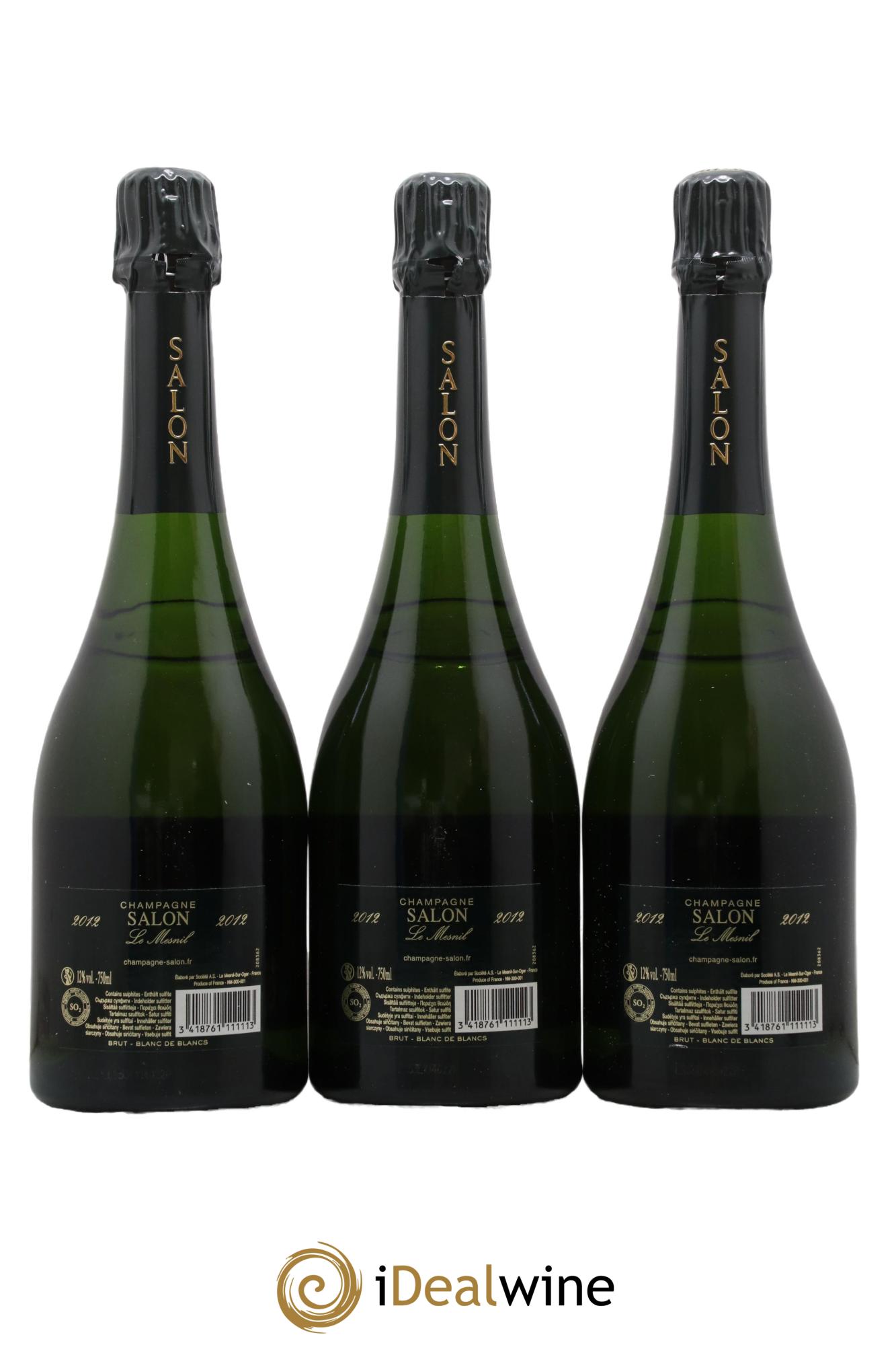 Cuvée S Salon 2012 - Lot de 3 bouteilles - 2