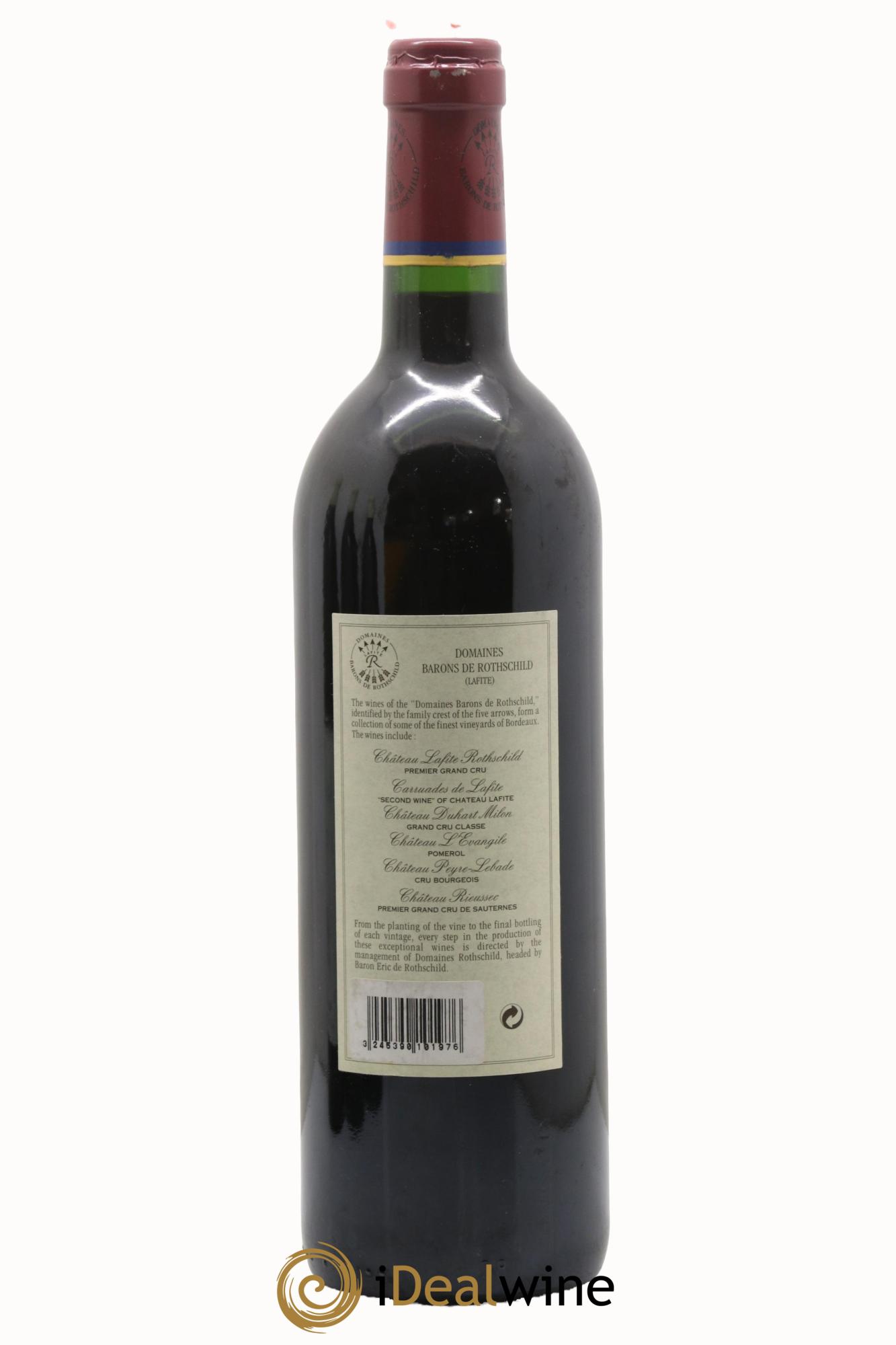 Carruades de Lafite Rothschild Second Vin 1999 - Lot de 1 bouteille - 1