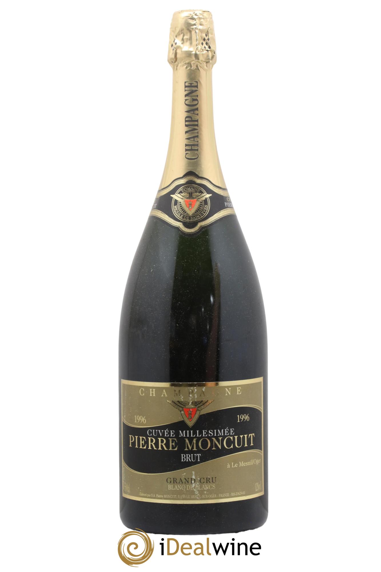 Brut Blanc de Blancs Pierre Moncuit 1996 - Posten von 1 Magnum - 0