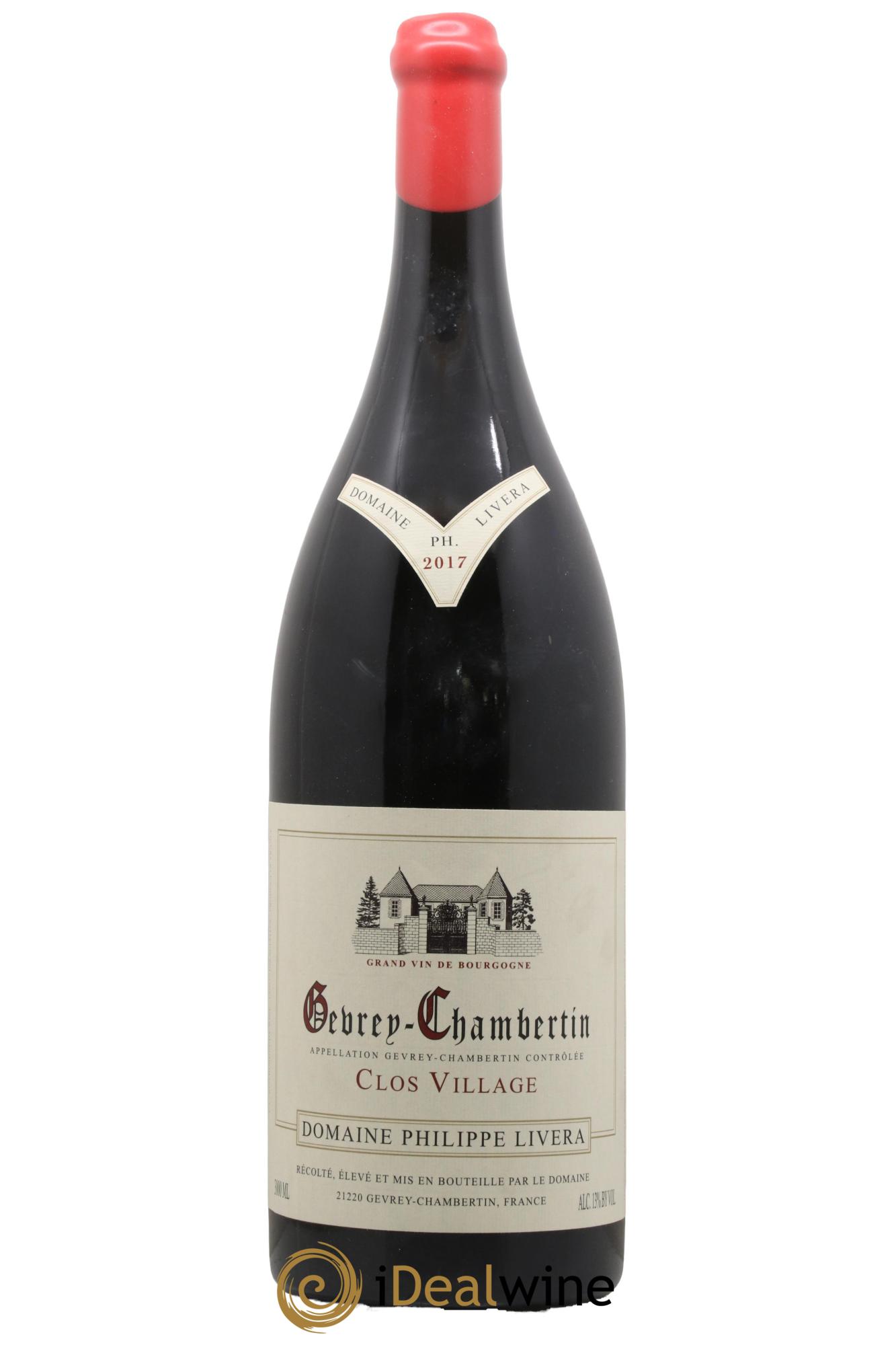 Gevrey-Chambertin Clos Village Tilleuls (Domaine des) - Philippe Livera 2017 - Lotto di 1 jéroboam - 0