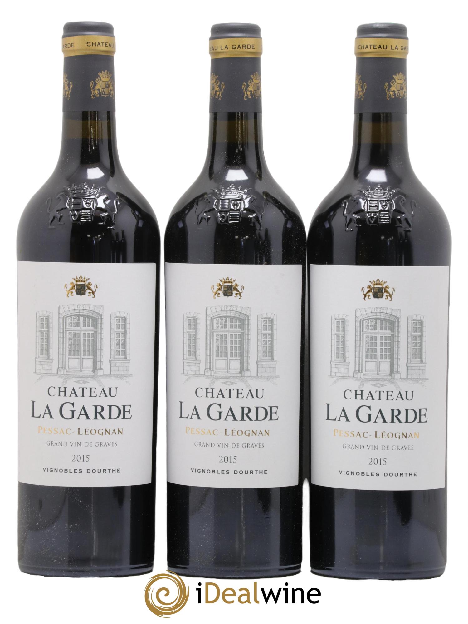 Château la Garde 2015 - Lot of 6 bottles - 2