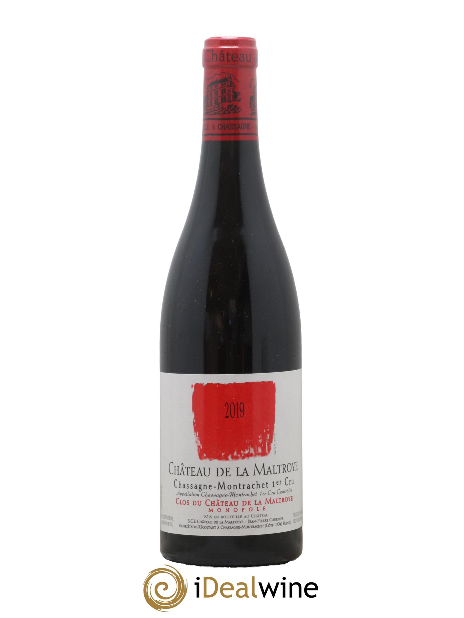 Chassagne-Montrachet 1er Cru Clos du Château de la Maltroye Château de la Maltroye 2019 - Lot de 1 bouteille - 0